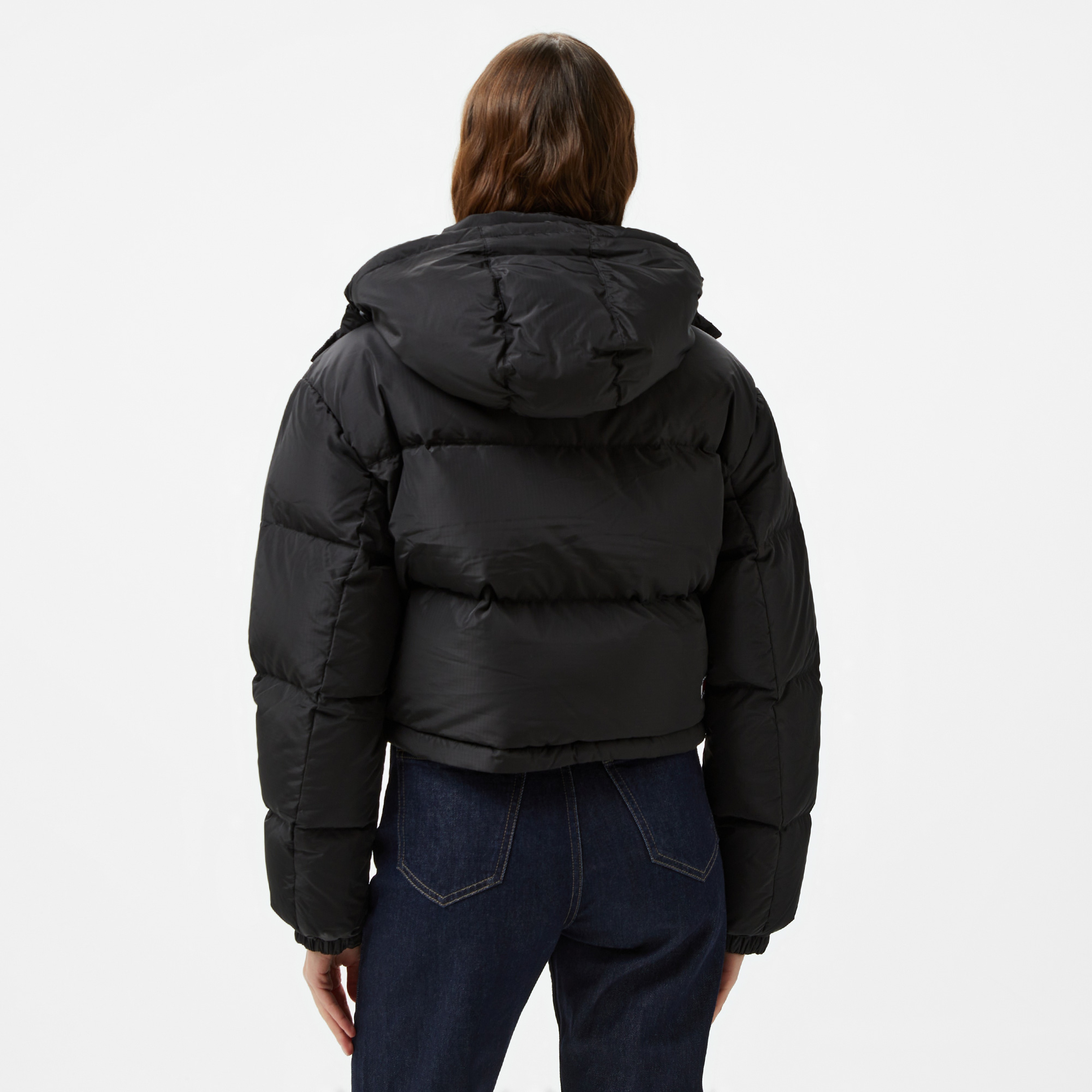 Tommy Jeans Crp Alaska Kadın Siyah Ceket