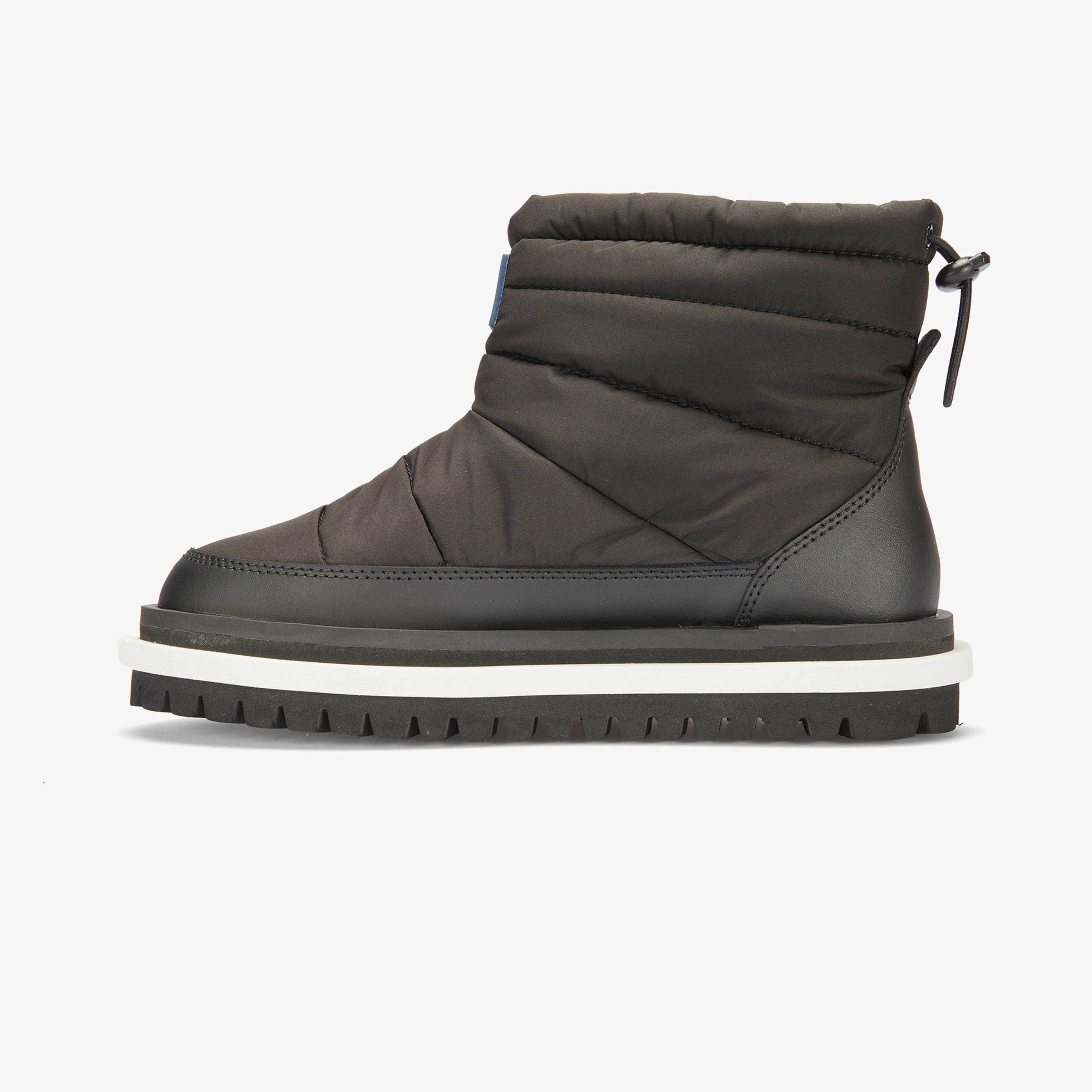 Tommy Jeans Padded Flat Kadın Siyah Bot