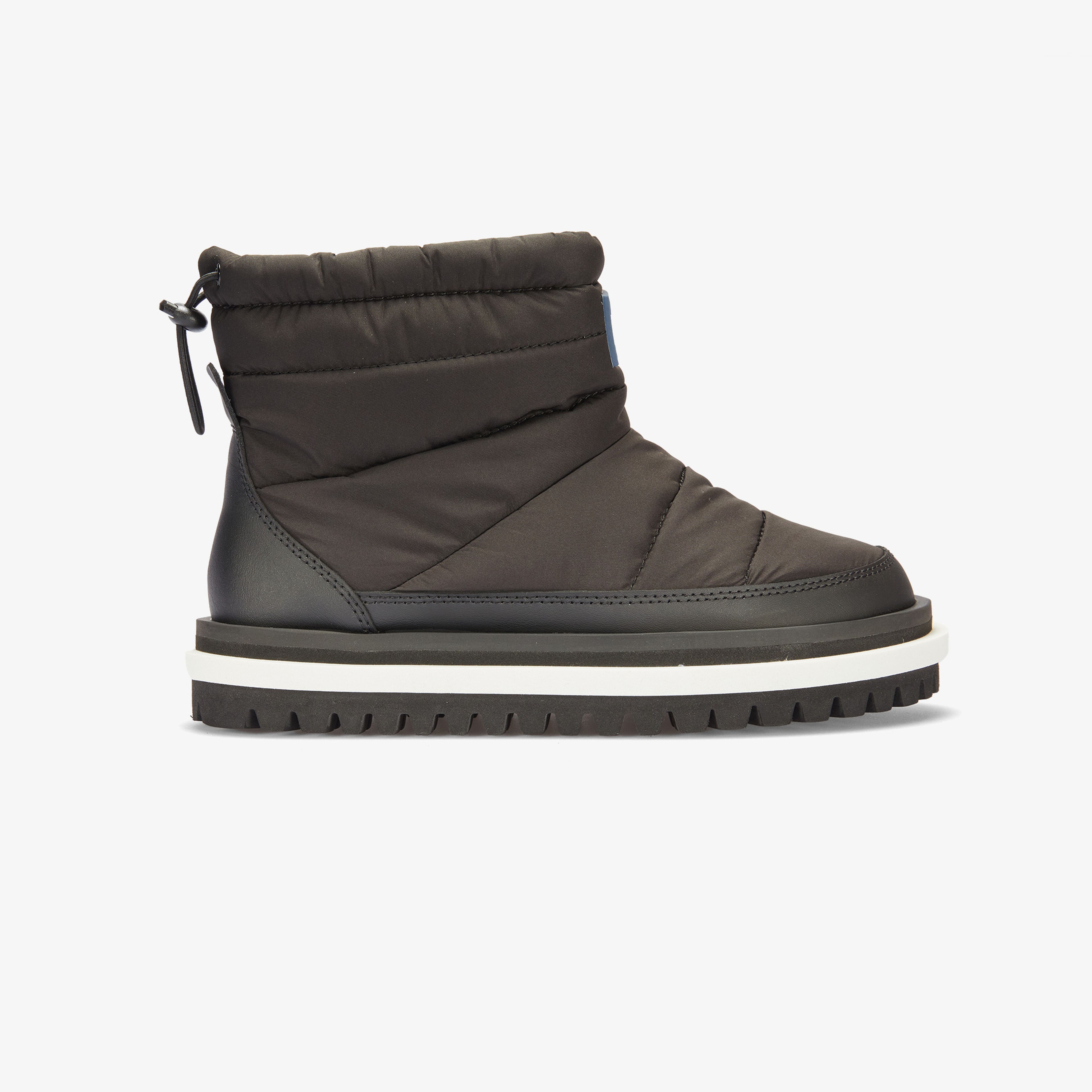 Tommy Jeans Padded Flat Kadın Siyah Bot