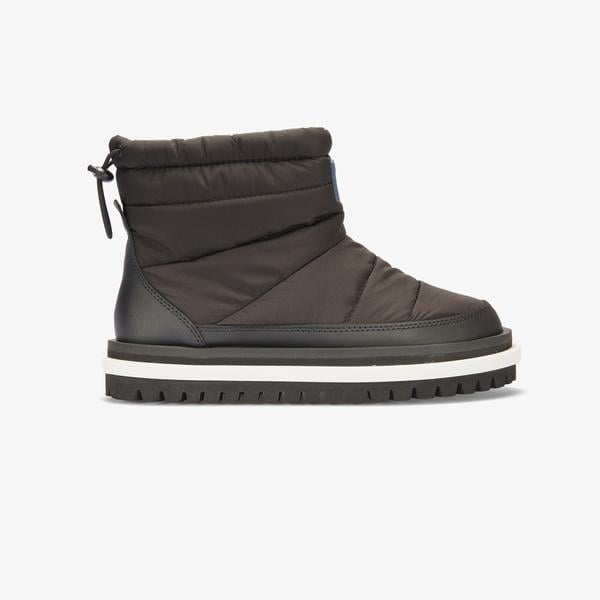 Tommy Jeans Padded Flat Kadın Siyah Bot