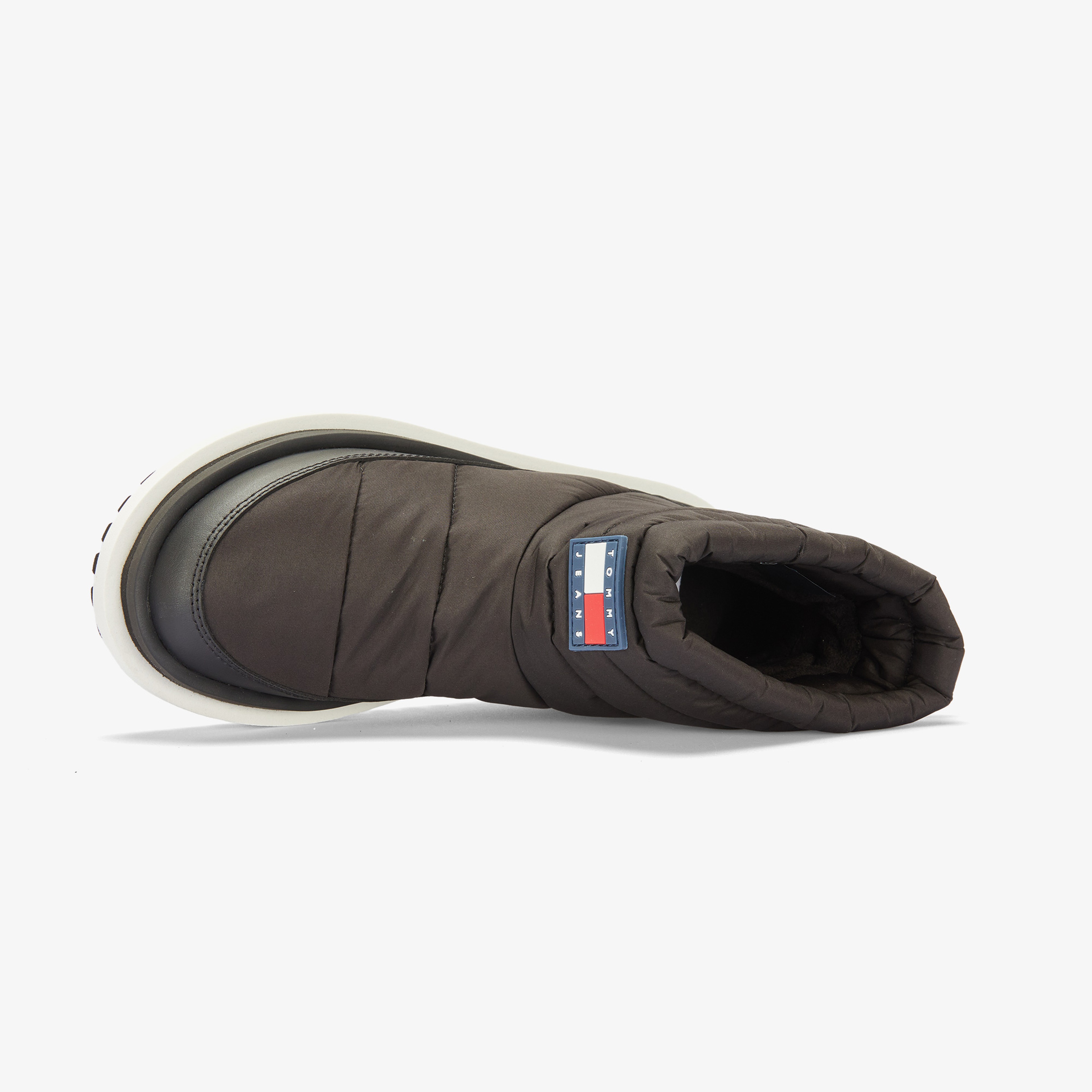 Tommy Jeans Padded Flat Kadın Siyah Bot