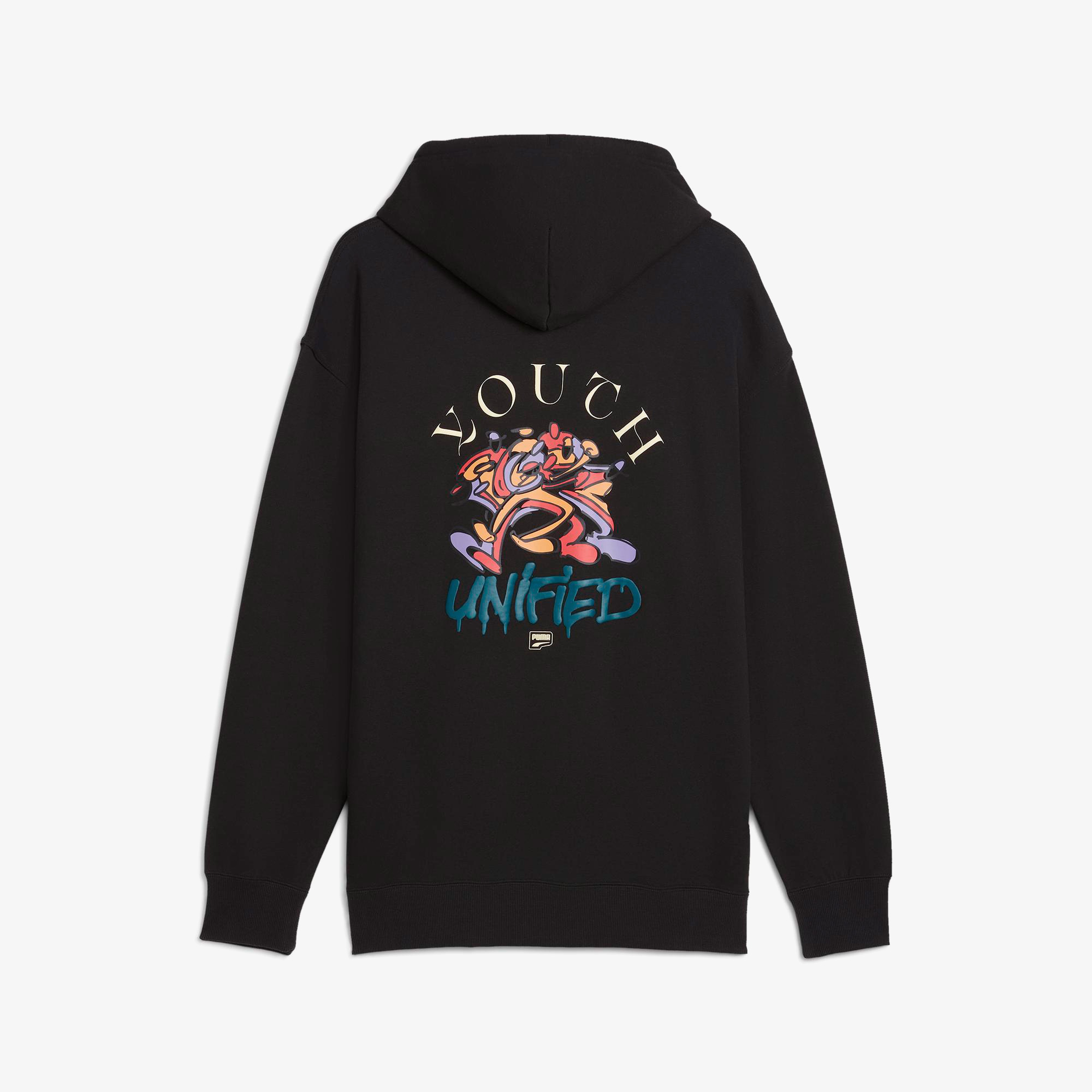 Puma Downtown Graphic Hoodie Unisex Siyah Hoodie