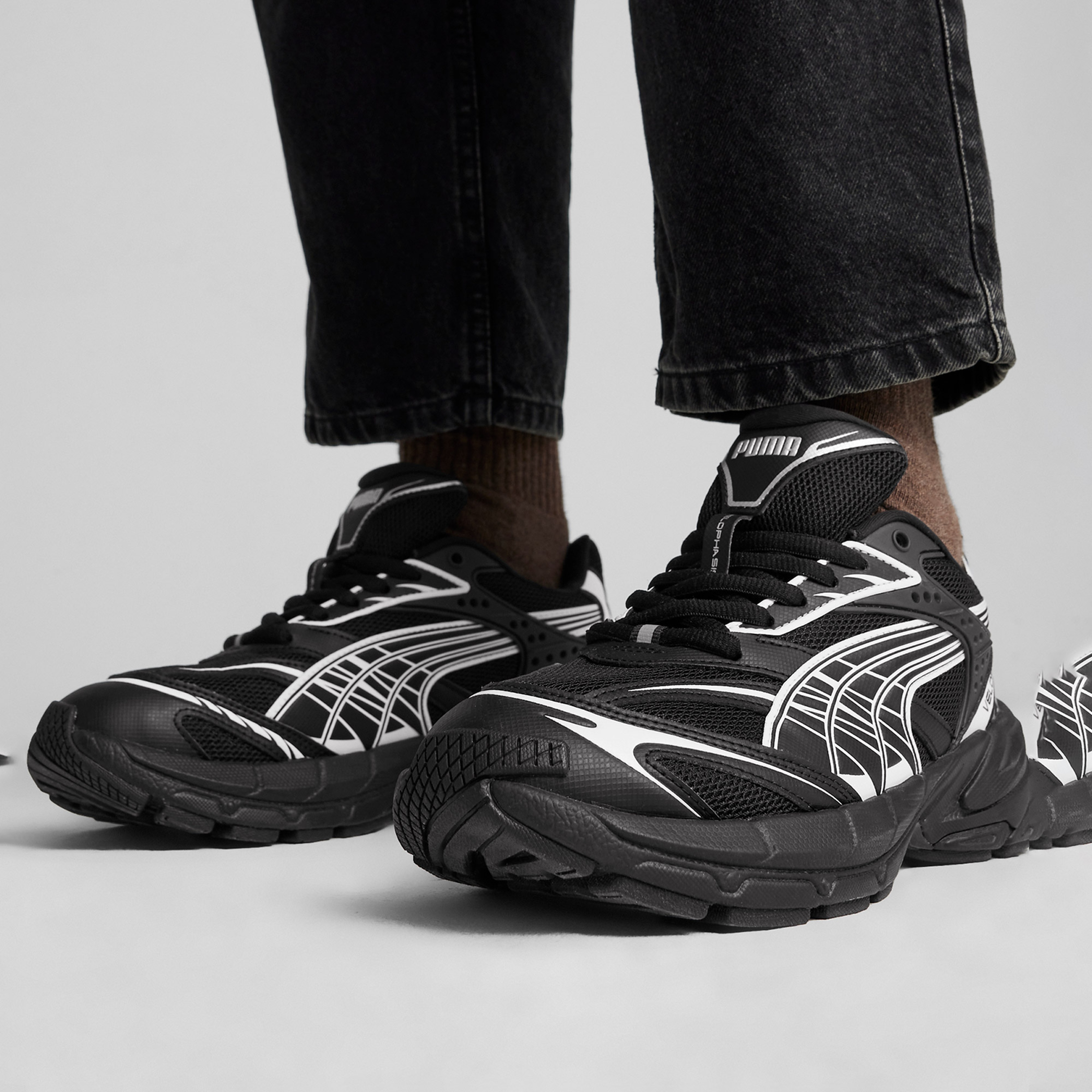 Puma Velophasis Always On Unisex Siyah Spor Ayakkabı