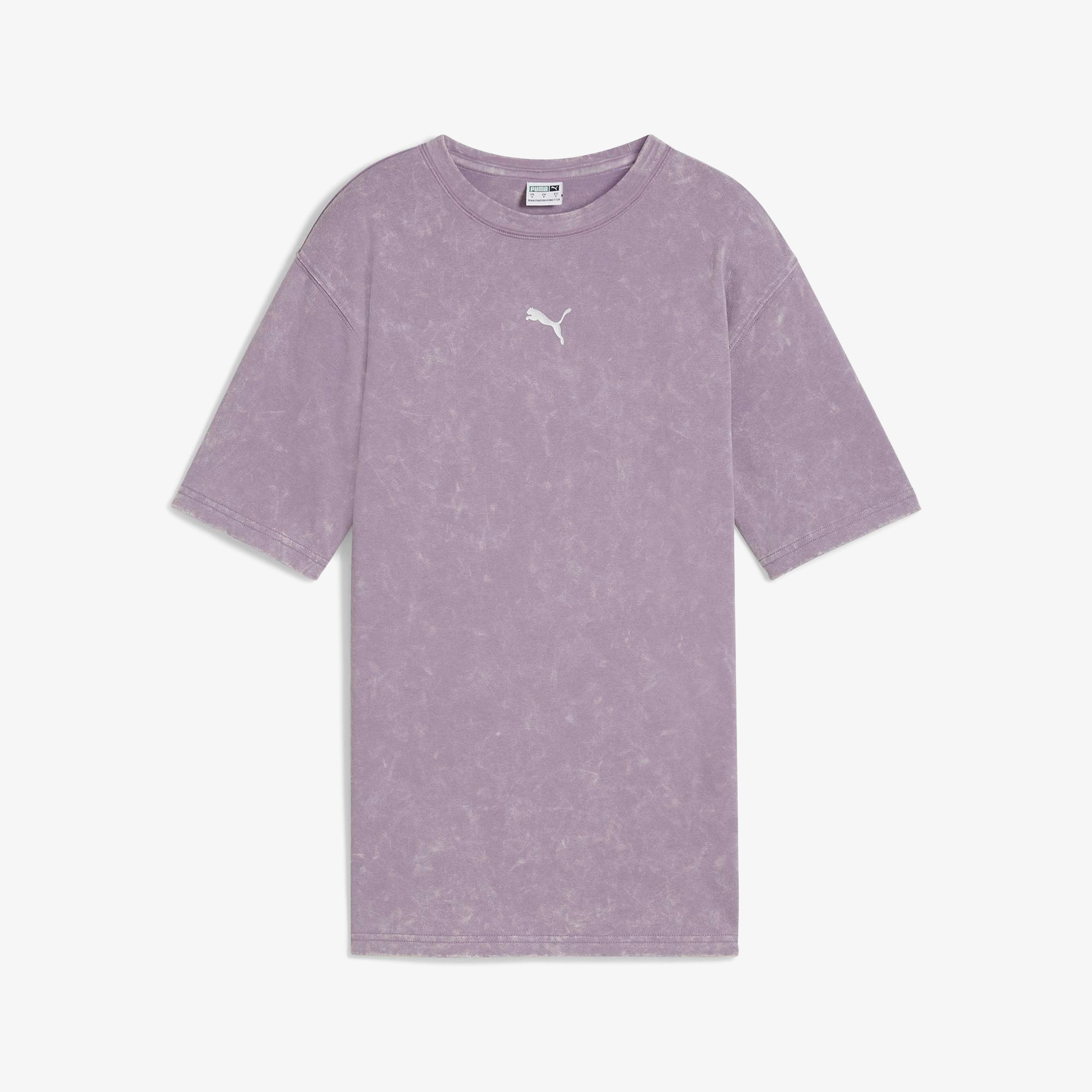 Puma Dare To Relaxed Washed Kadın Mor T-Shirt