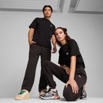 Puma Downtown Relaxed Unisex Siyah Eşofman Altı