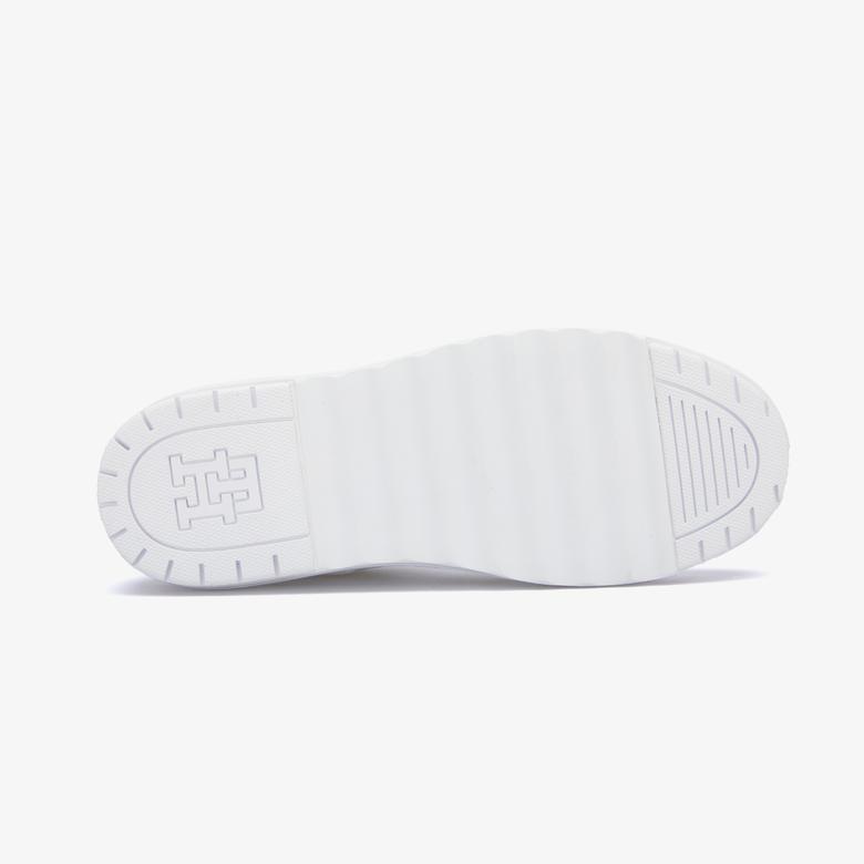 Tommy Hilfiger Basket Kadın Beyaz Spor Ayakkabı