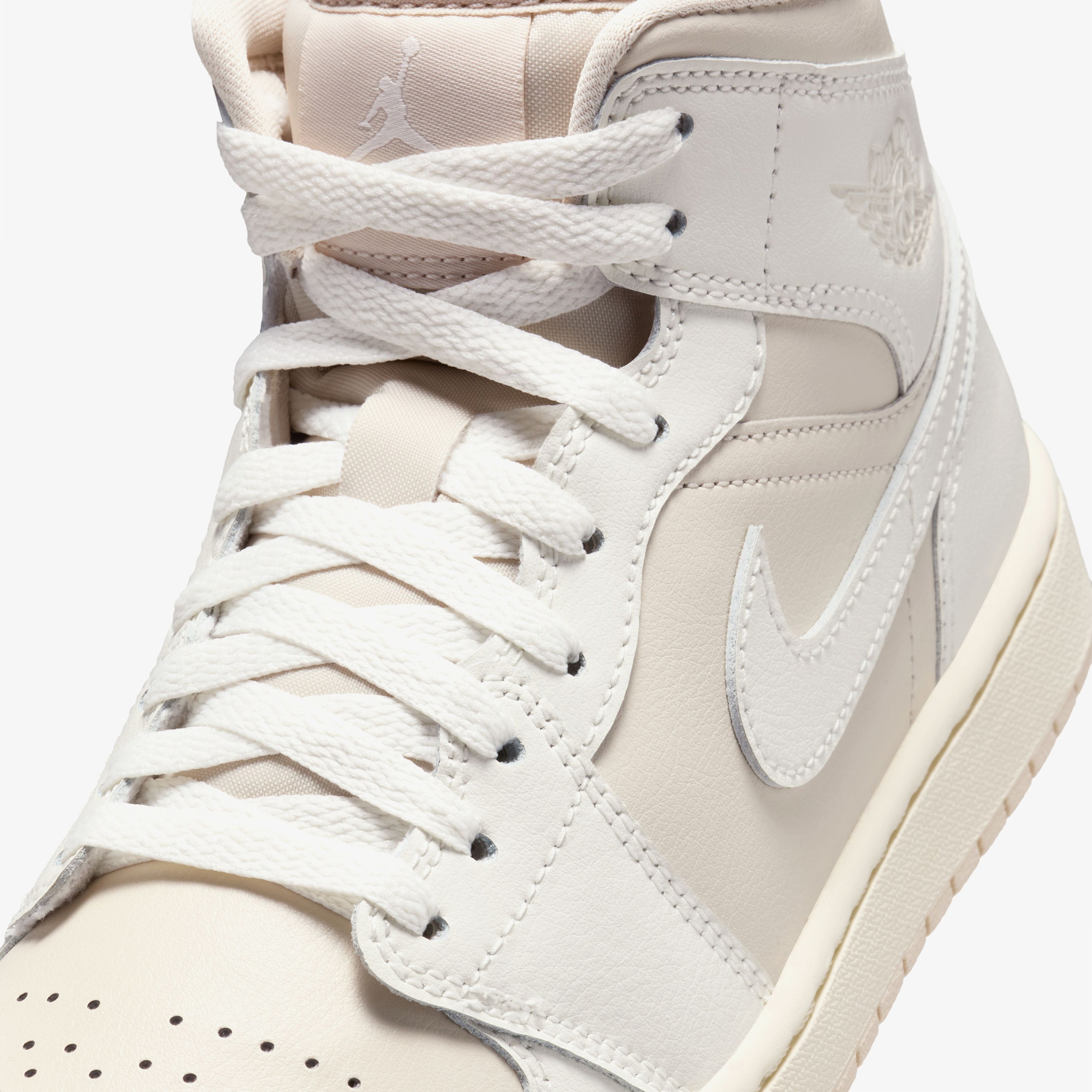 Jordan Air Jordan 1 Mid Kadın Kahverengi Sneaker