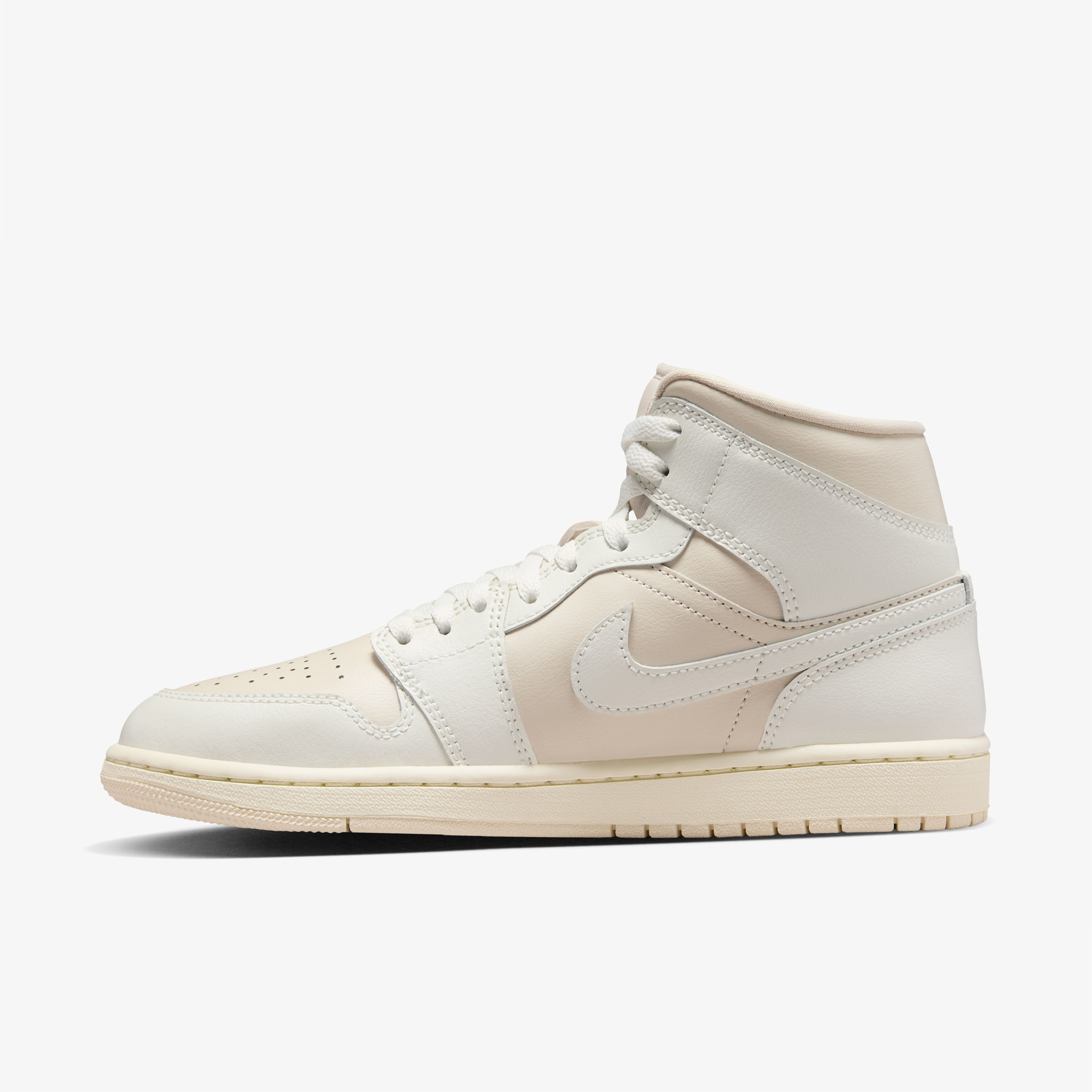 Jordan Air Jordan 1 Mid Kadın Kahverengi Sneaker