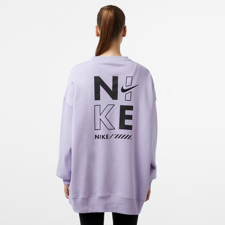Nike Sportswear Kadın Mor Sweatshirt
