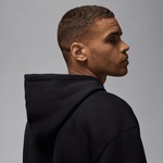 Jordan Essential Fleece Baseline Erkek Siyah Hoodie