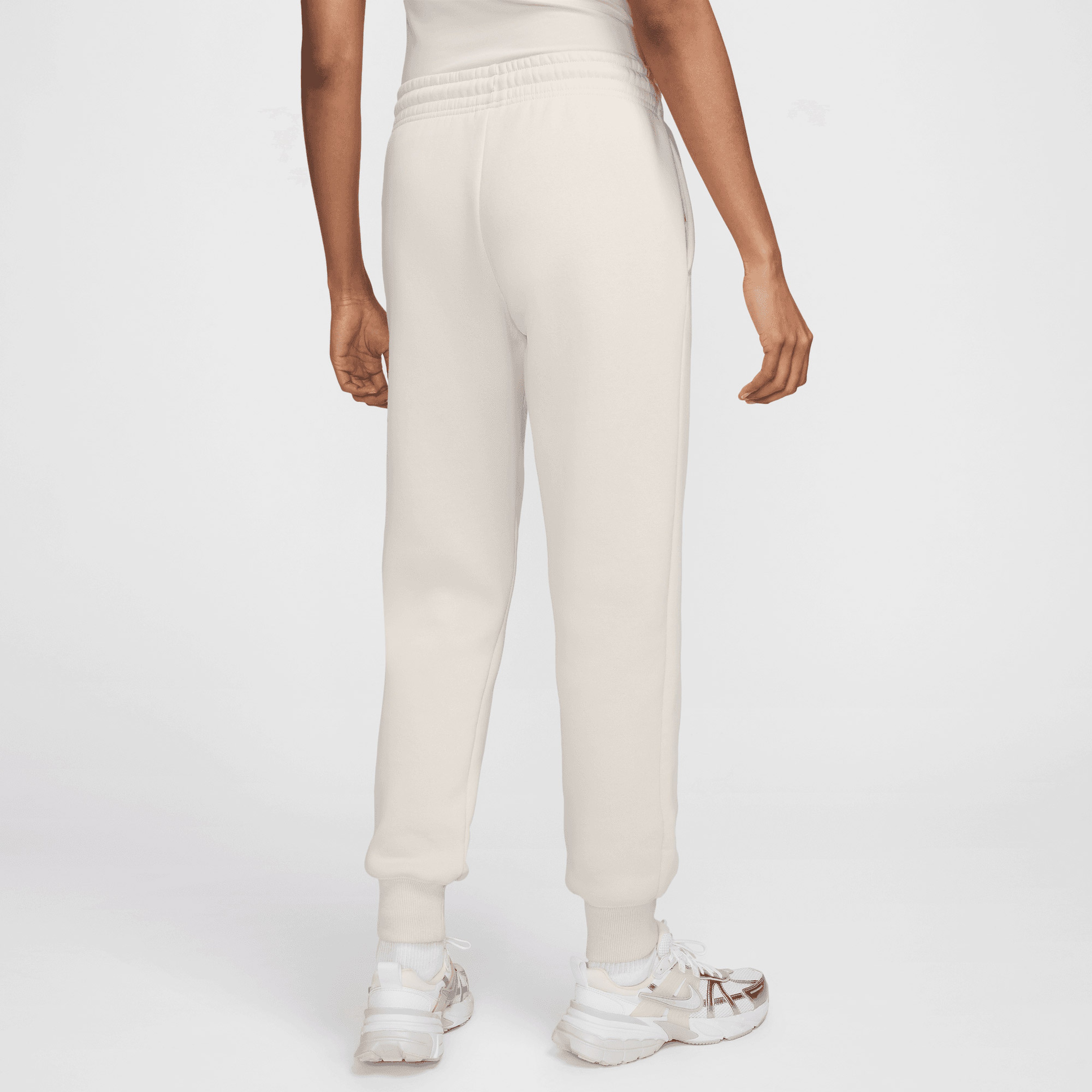 Nike Sportswear Phoenix Fleece Kadın Beyaz Eşofman Altı