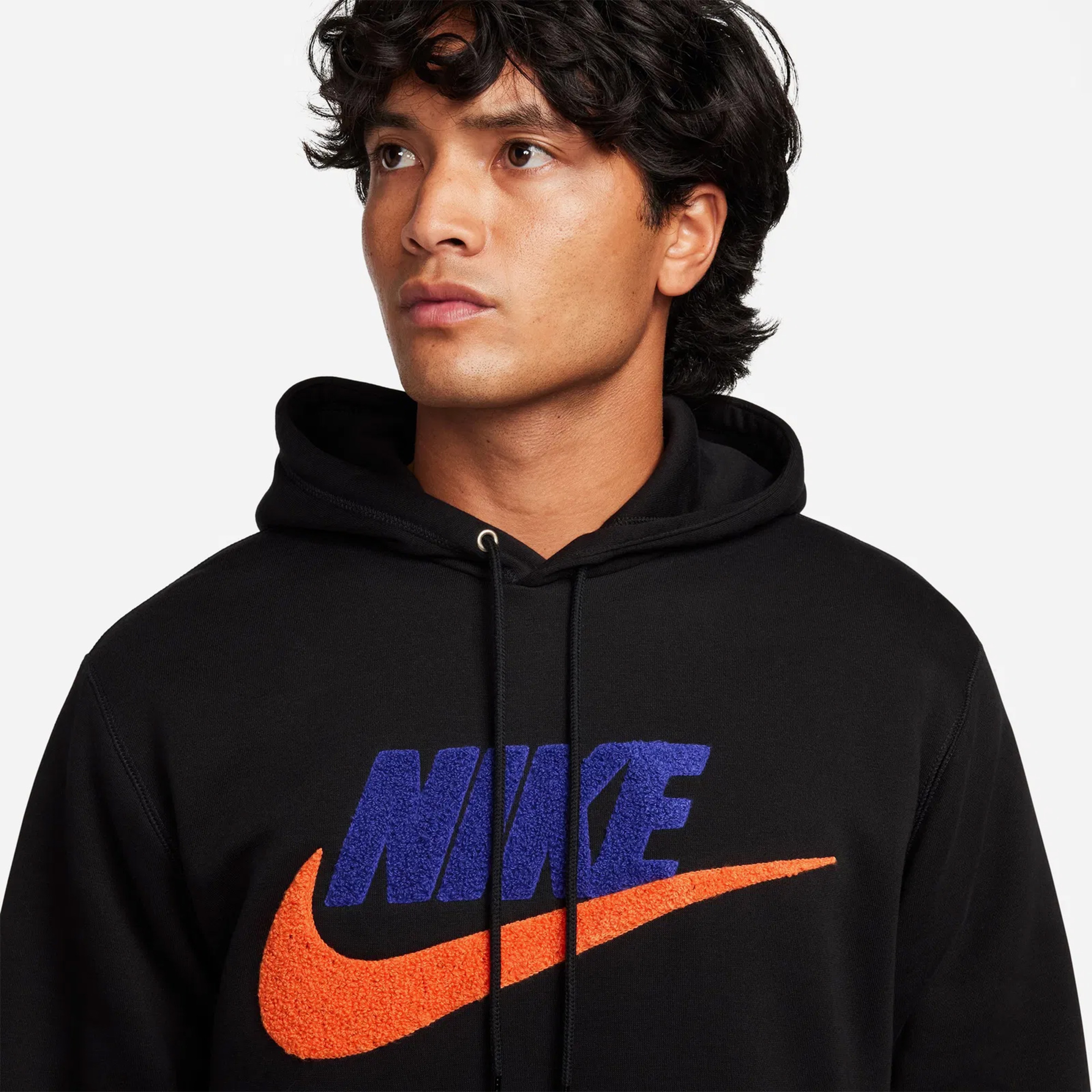 Nike Club Fleece Erkek Siyah Sweatshirt