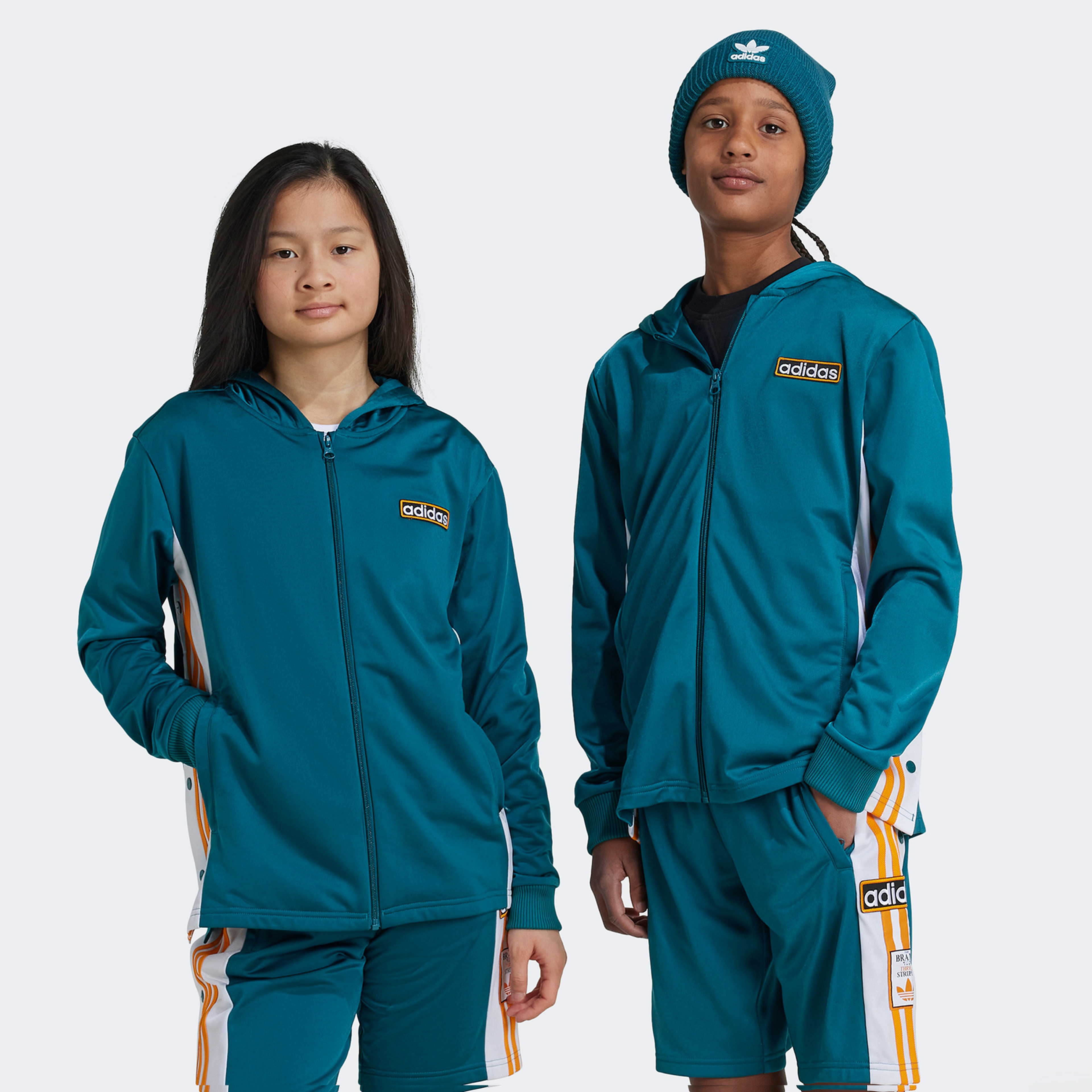 adidas Adibreak Çocuk Turkuaz Eşofman Üstü