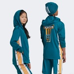 adidas Adibreak Çocuk Turkuaz Eşofman Üstü