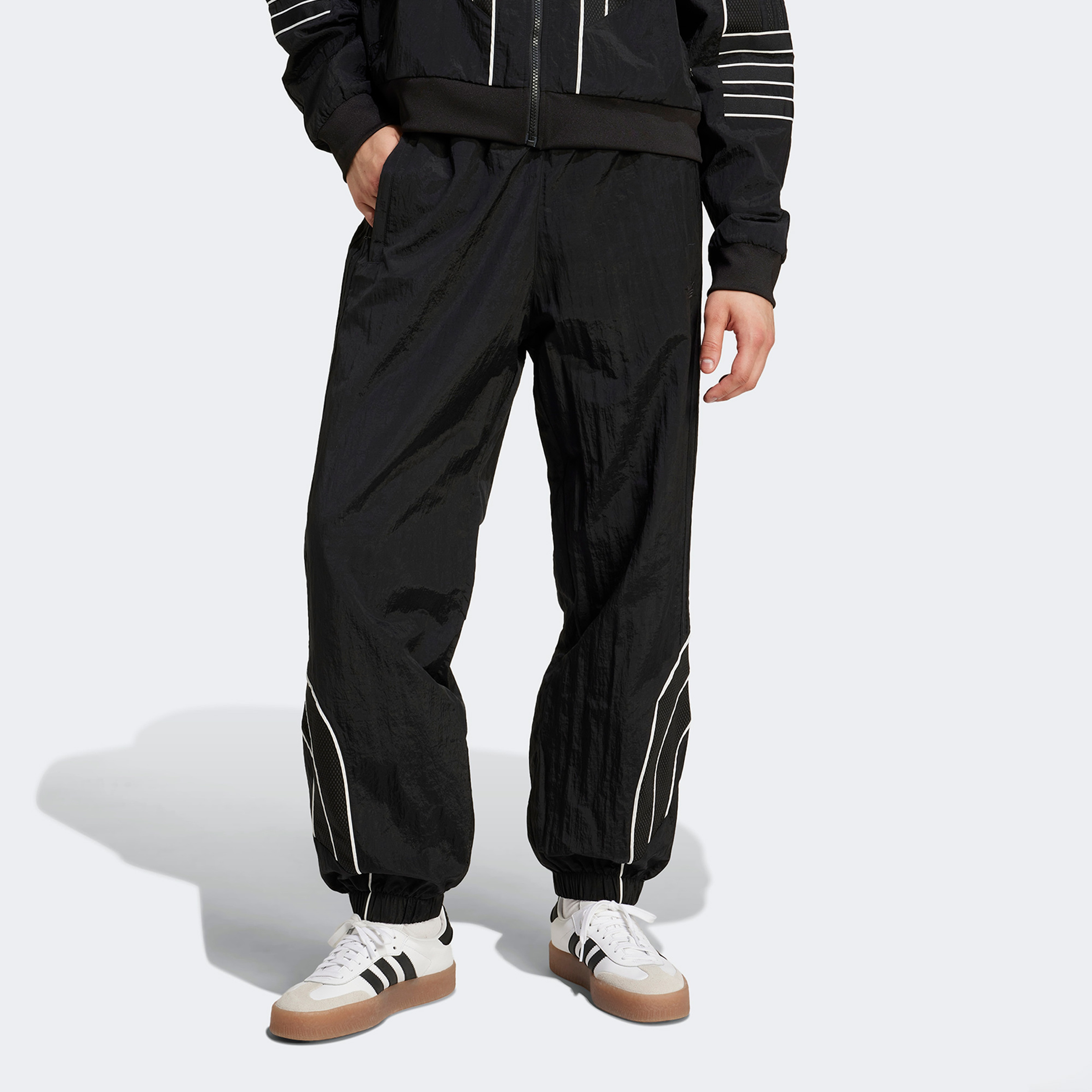 adidas Q4 Atlanta Stone Erkek Siyah Eşofman Altı
