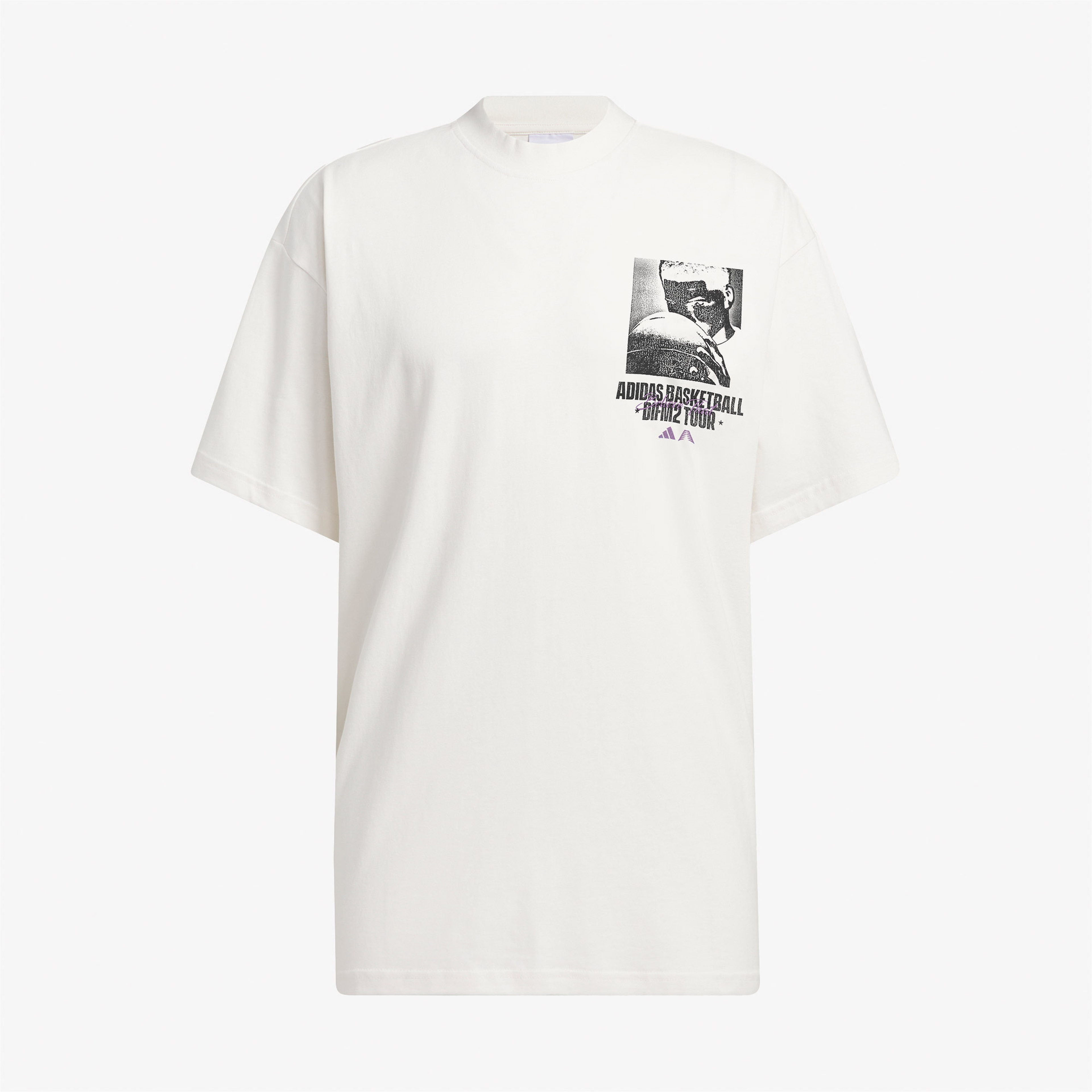 adidas A.E. Graphic Erkek Beyaz T-Shirt