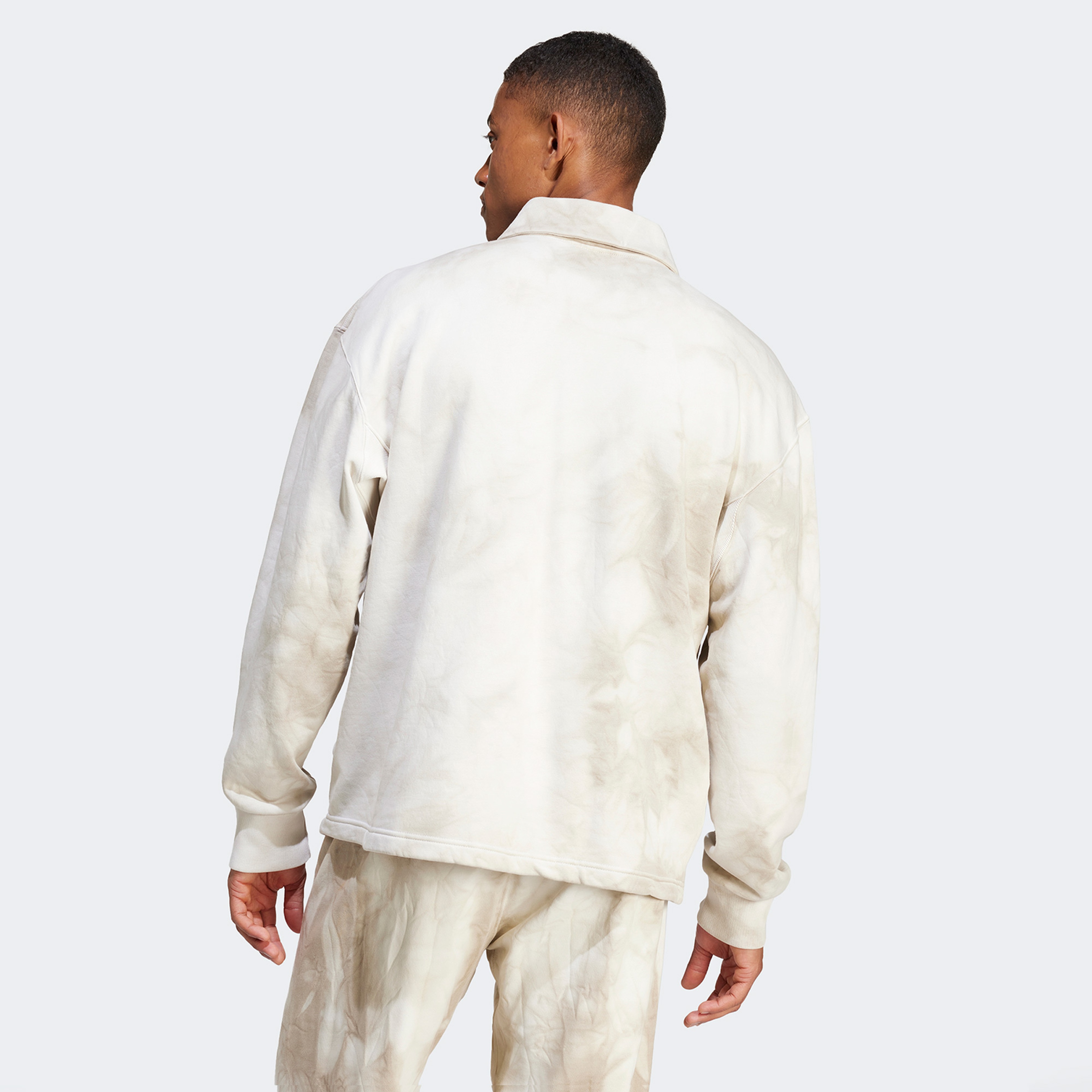 adidas All Szn Fleece Wash  Erkek Bej Hoodie