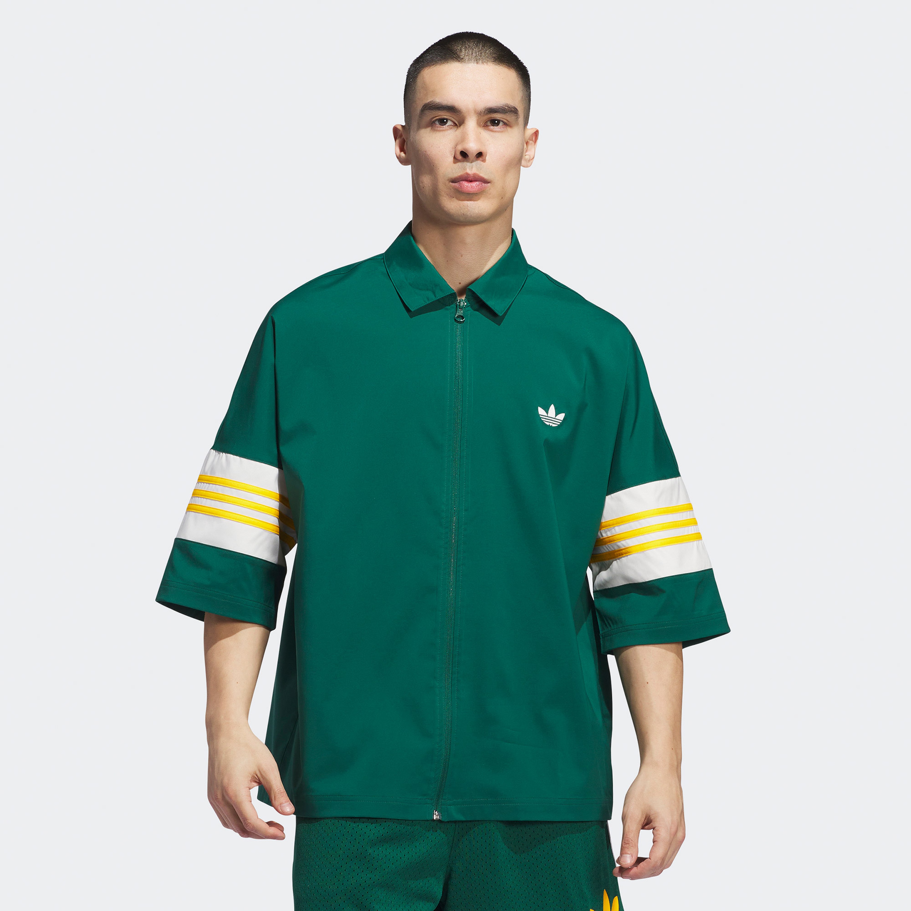 adidas Shooting Top Unisex Yeşil T-Shirt