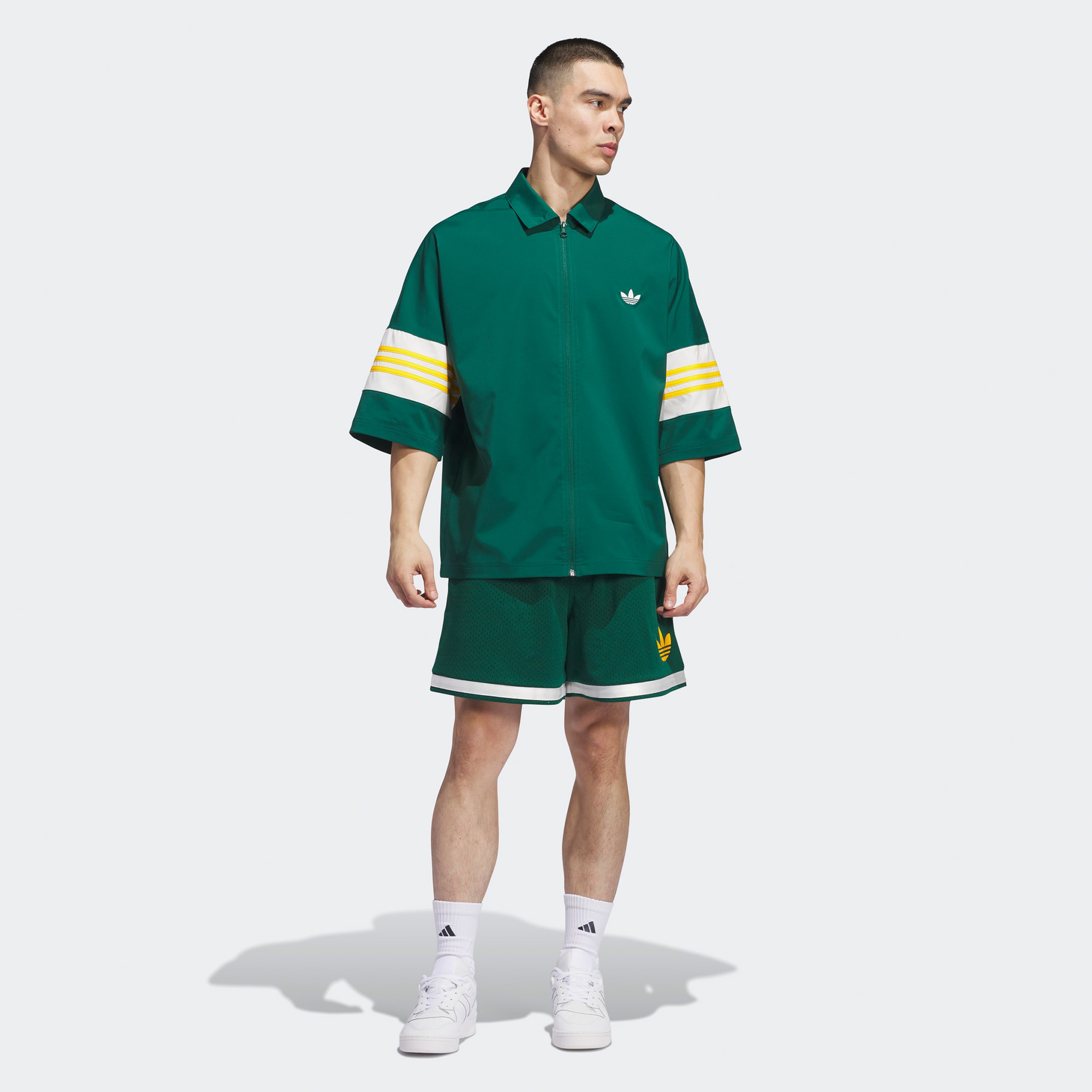 adidas Shooting Top Unisex Yeşil T-Shirt