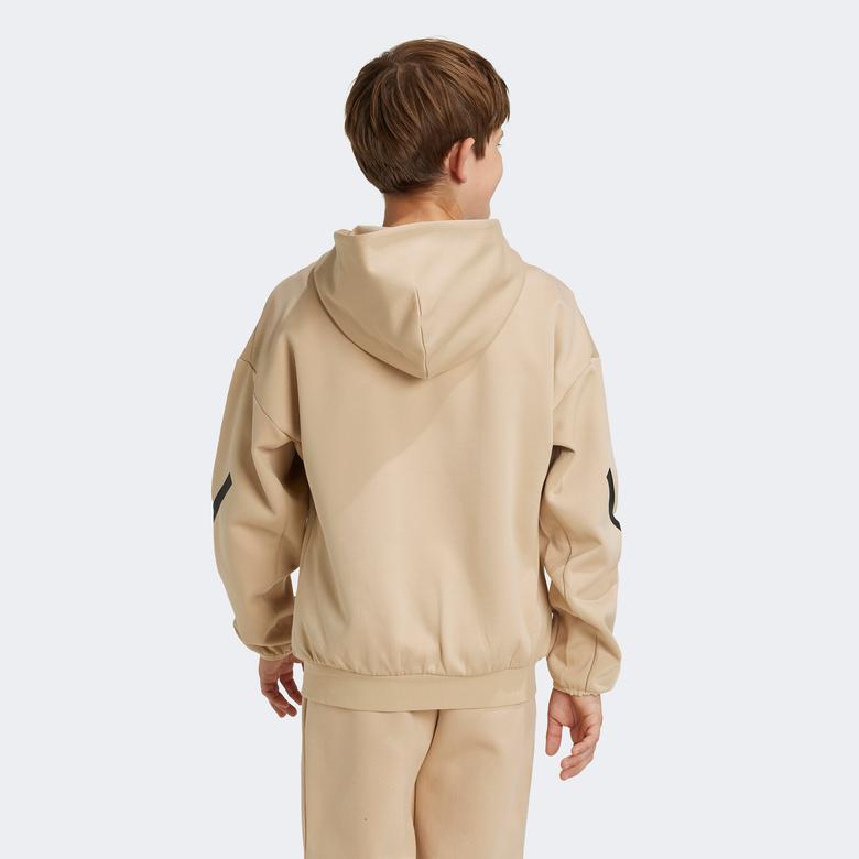adidas Z.N.E. Çocuk Bej Hoodie