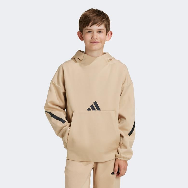 adidas Z.N.E. Çocuk Bej Hoodie
