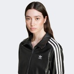adidas Firebird Pleather Tt Kadın Siyah Eşofman Üstü