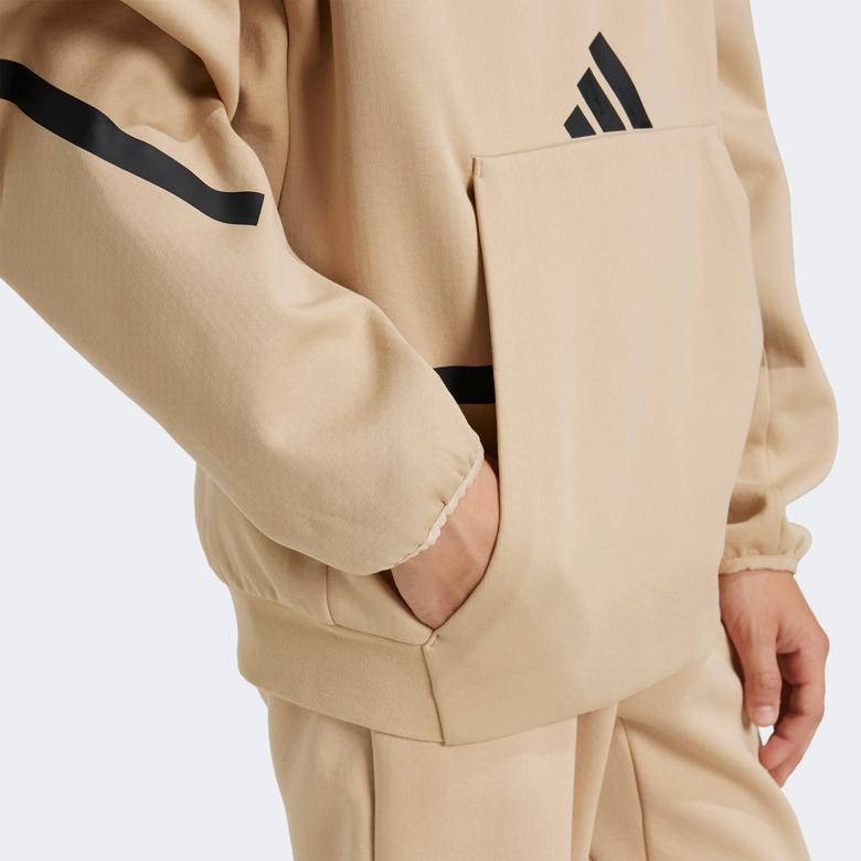 adidas Z.N.E. Çocuk Bej Hoodie