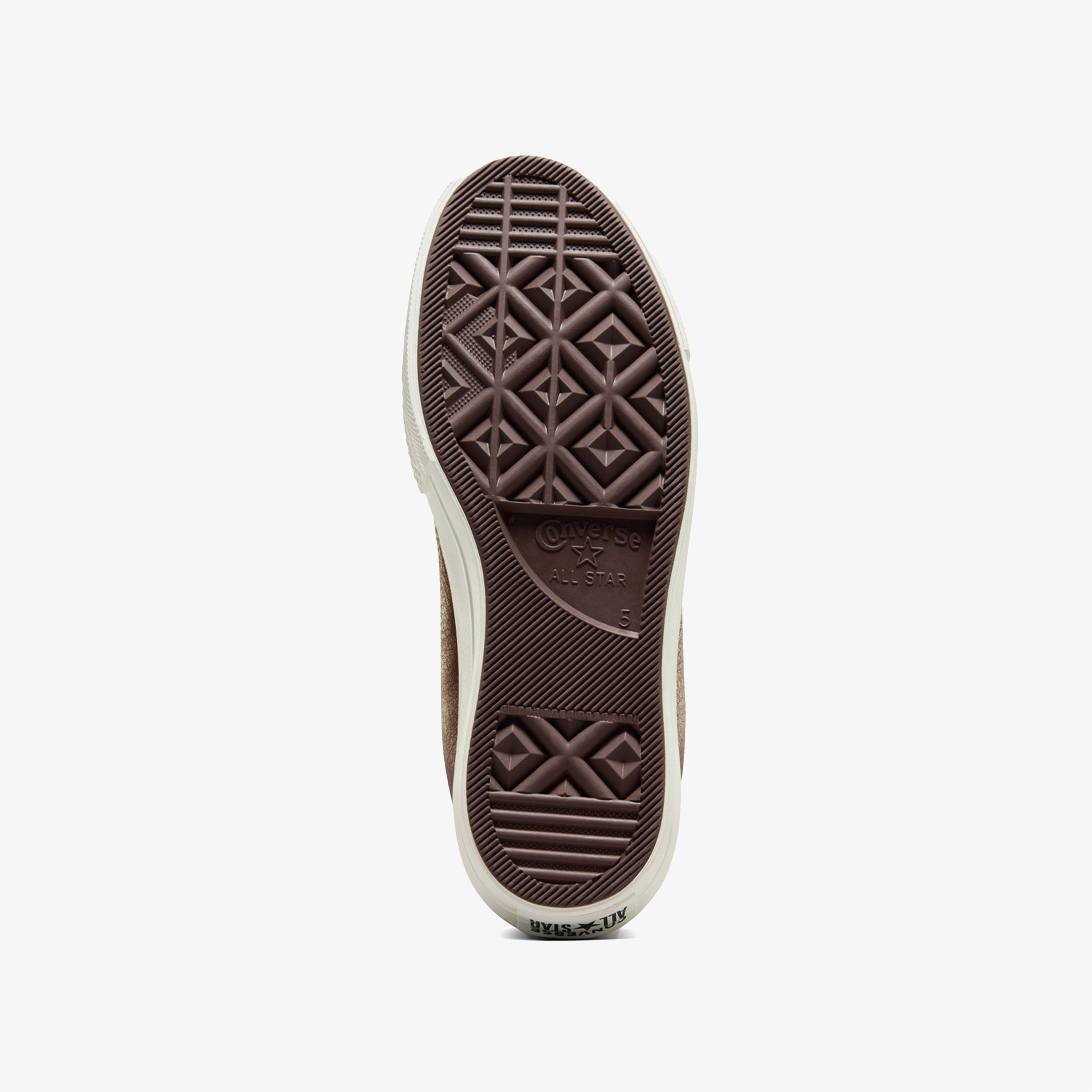 Converse Chuck Taylor All Star Lift Unisex Kahverengi Deri Platform Sneaker