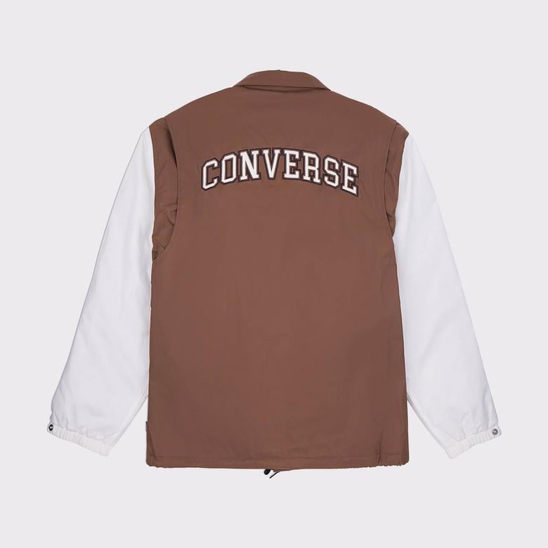 Converse Classic Erkek Renk Bloklu Kahverengi Ceket