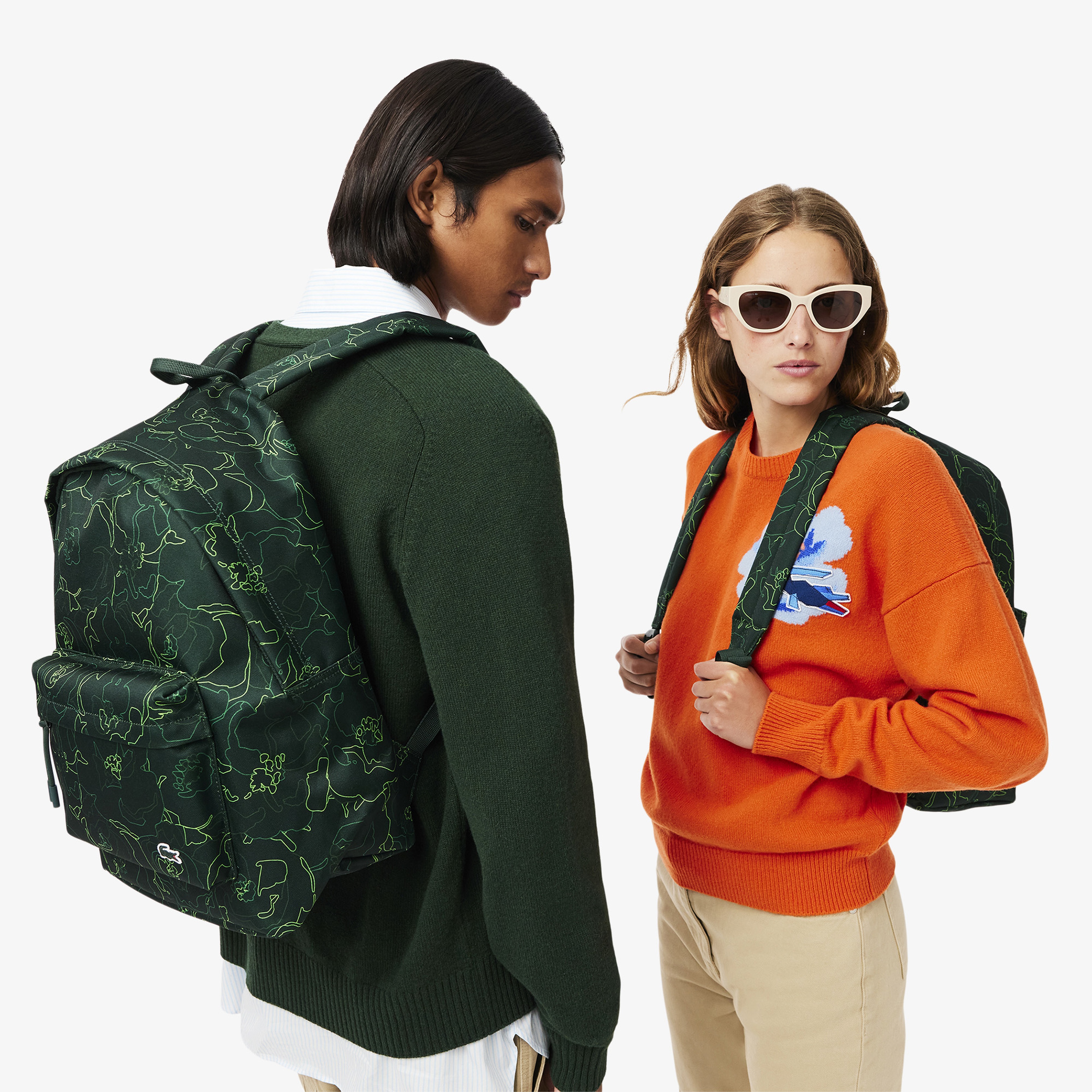 Unisex Koyu Yeşil Sırt Çantası