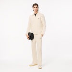 Erkek Regular Fit Krem Eşofman Altı