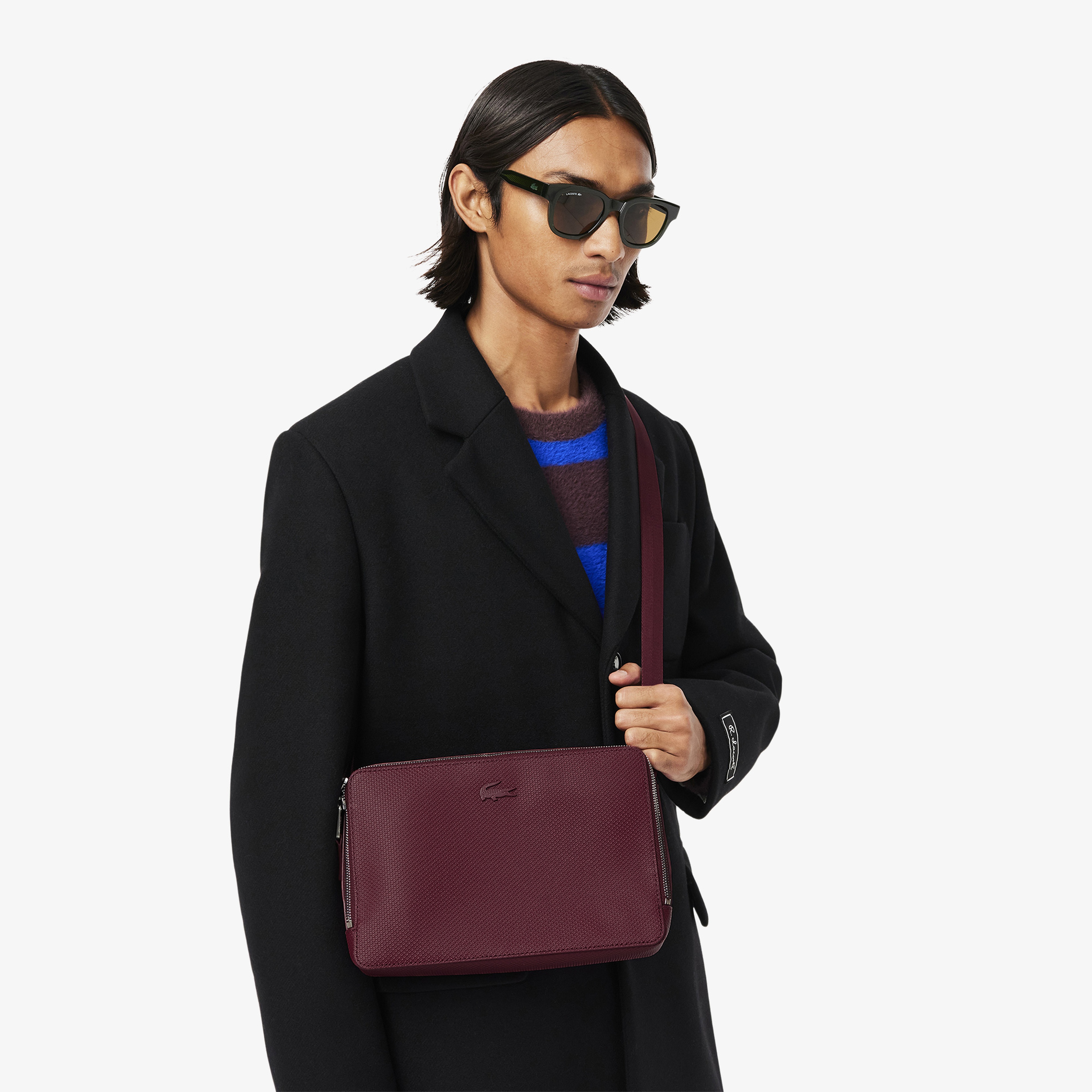 Chantaco Erkek Deri Bordo Postacı Çantası