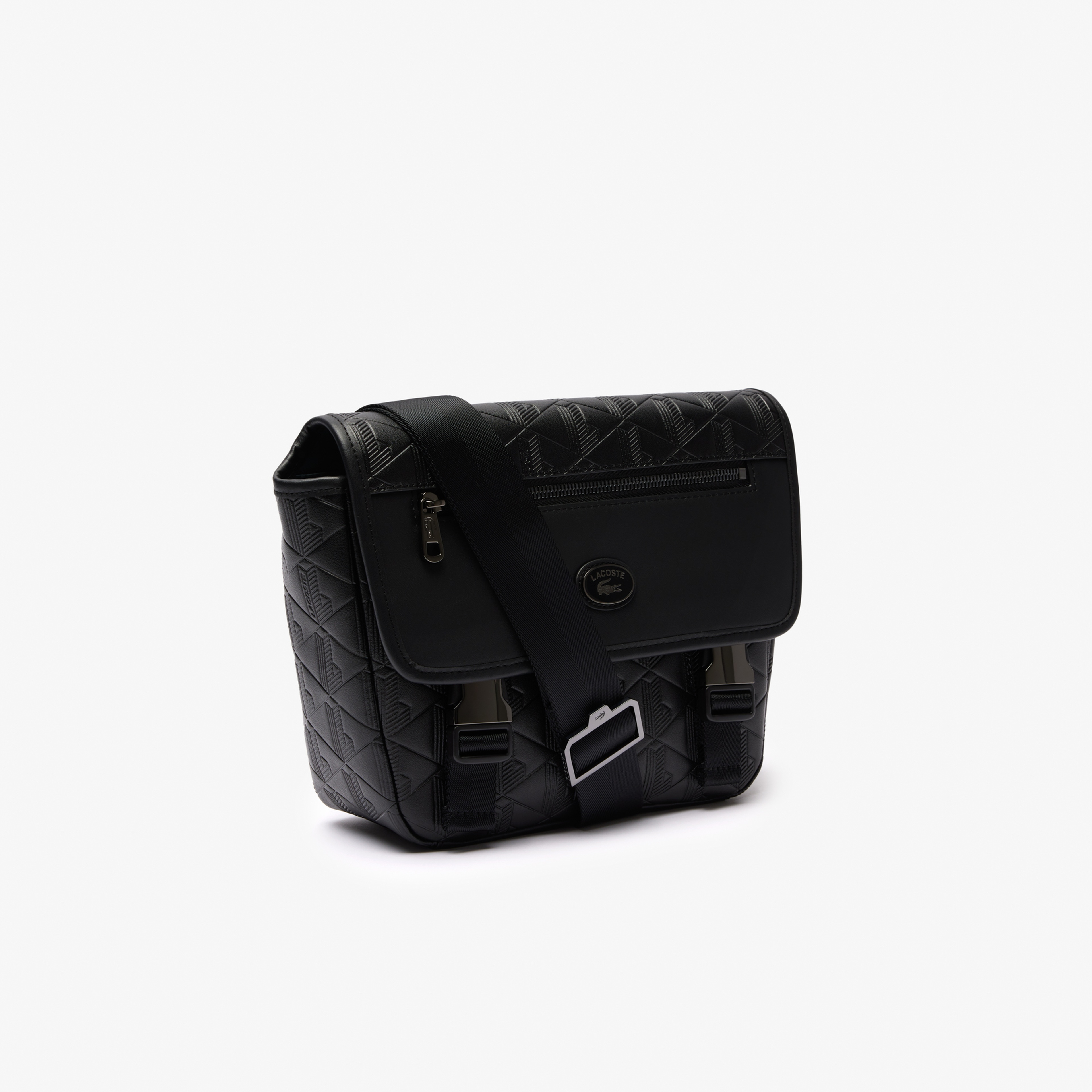 Nomogramme Erkek Monogram Siyah Postacı Çantası