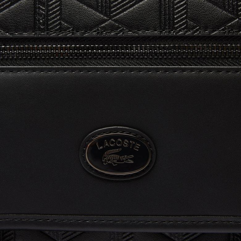 Nomogramme Erkek Monogram Siyah Postacı Çantası