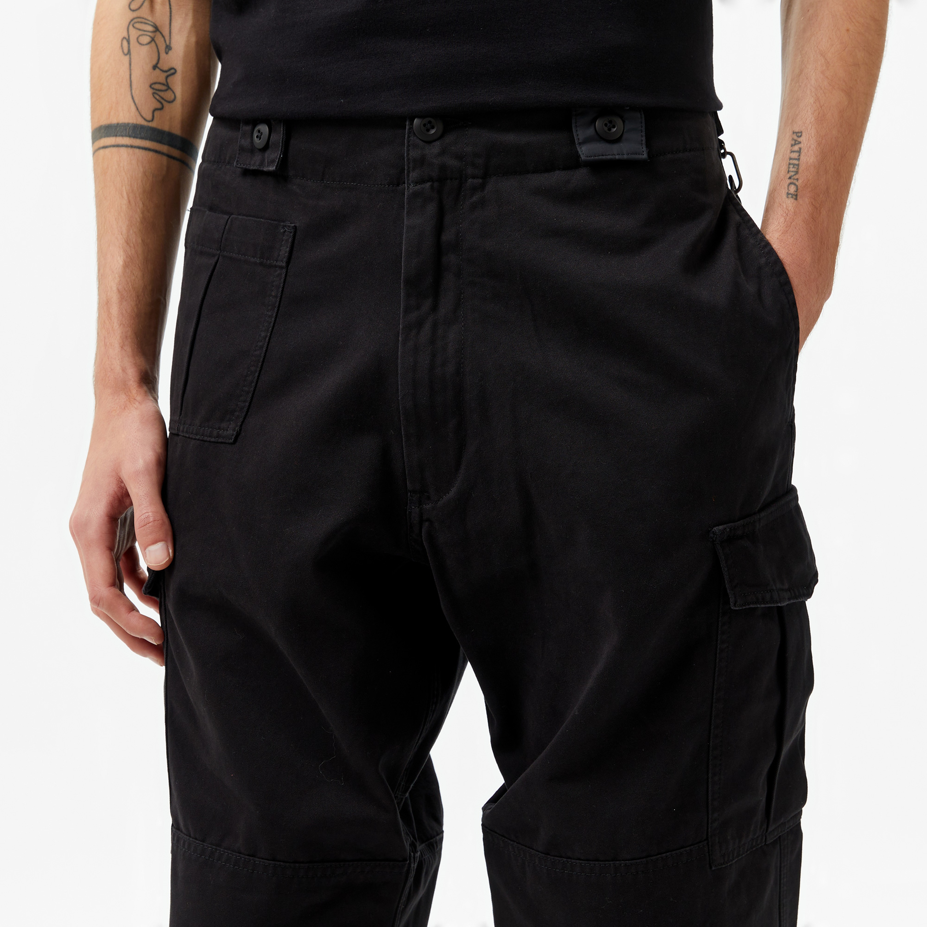 Alpha Industries  Belgian M-64 Erkek Siyah Pantolon