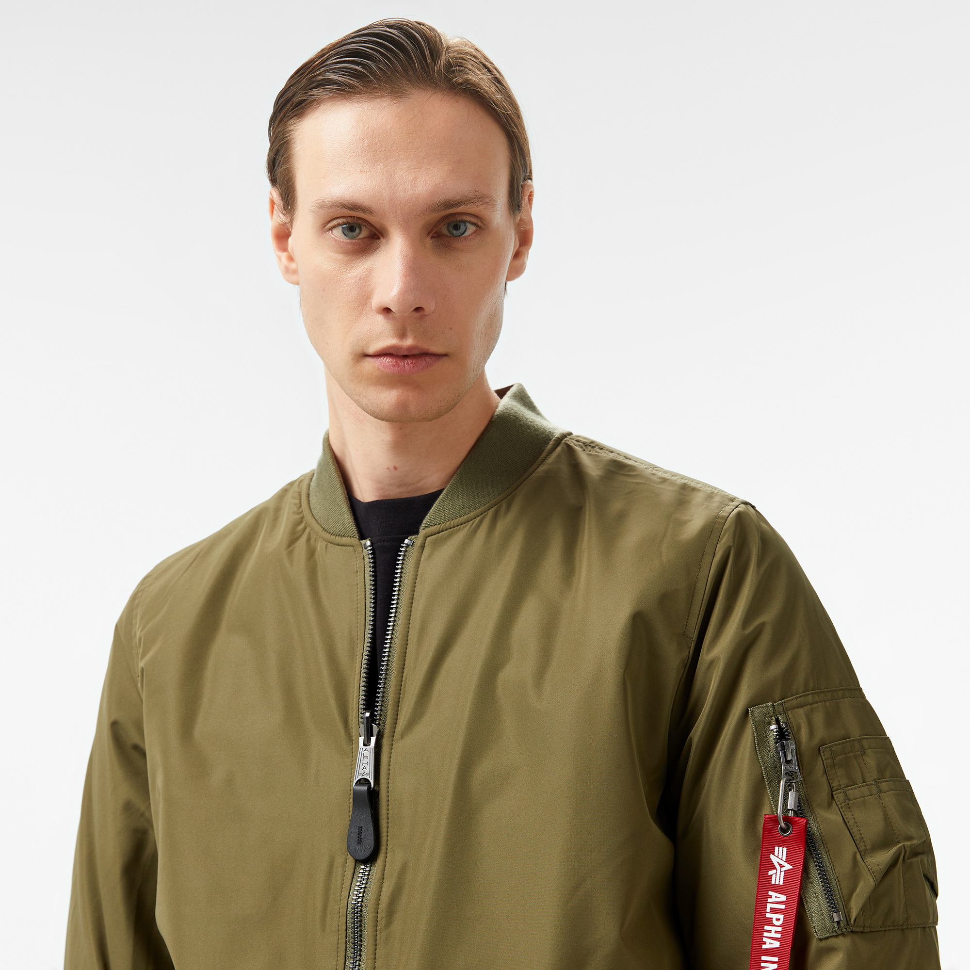 Alpha Industries Reversible Onion Quilted Ma-1 Flight Unisex Yeşil