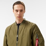 Alpha Industries  Reversible Onion Quilted Ma-1 Flight Unisex Yeşil Ceket
