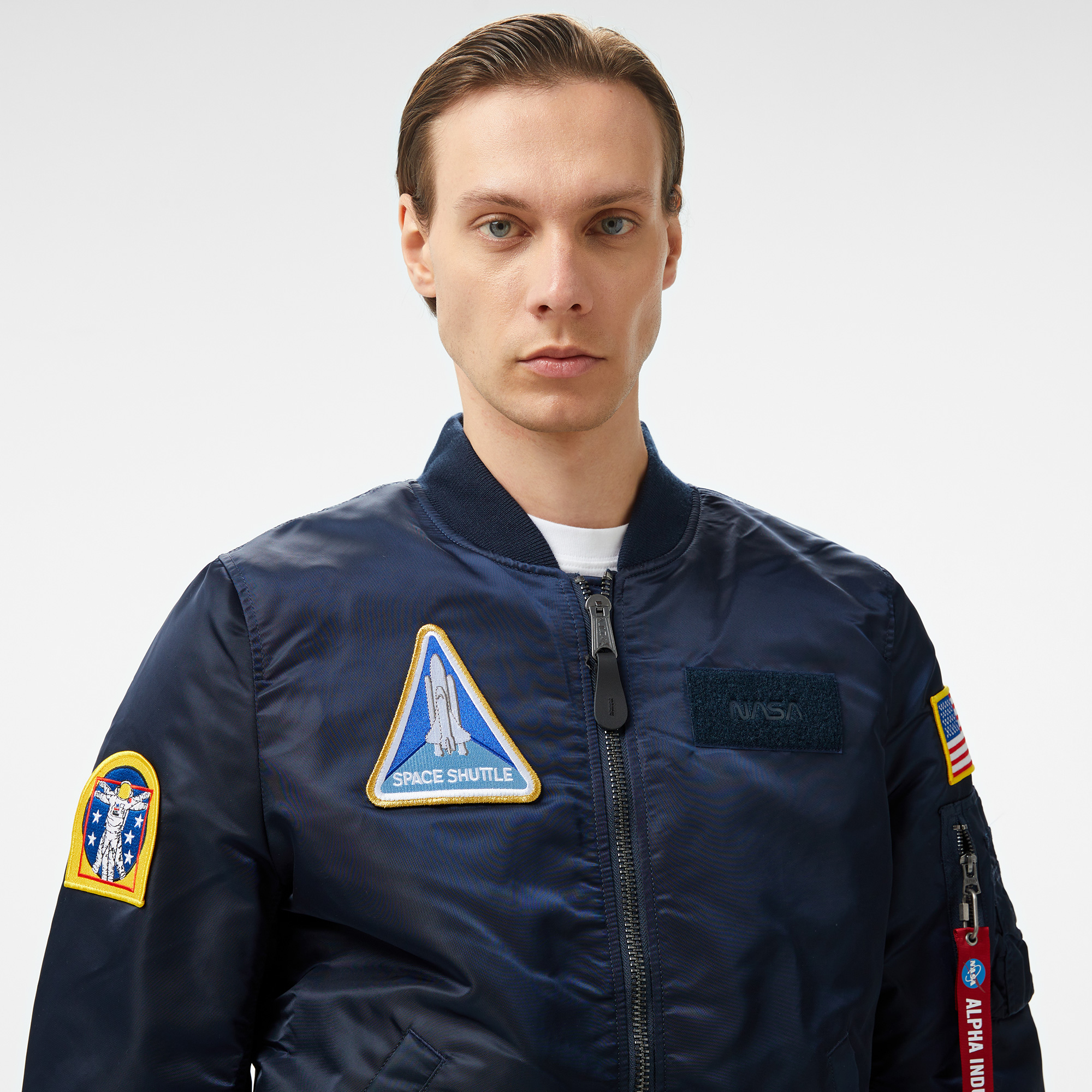 Alpha Industries Nasa Ma-1 Flight Gen Erkek Siyah CeketLMJN53500C1