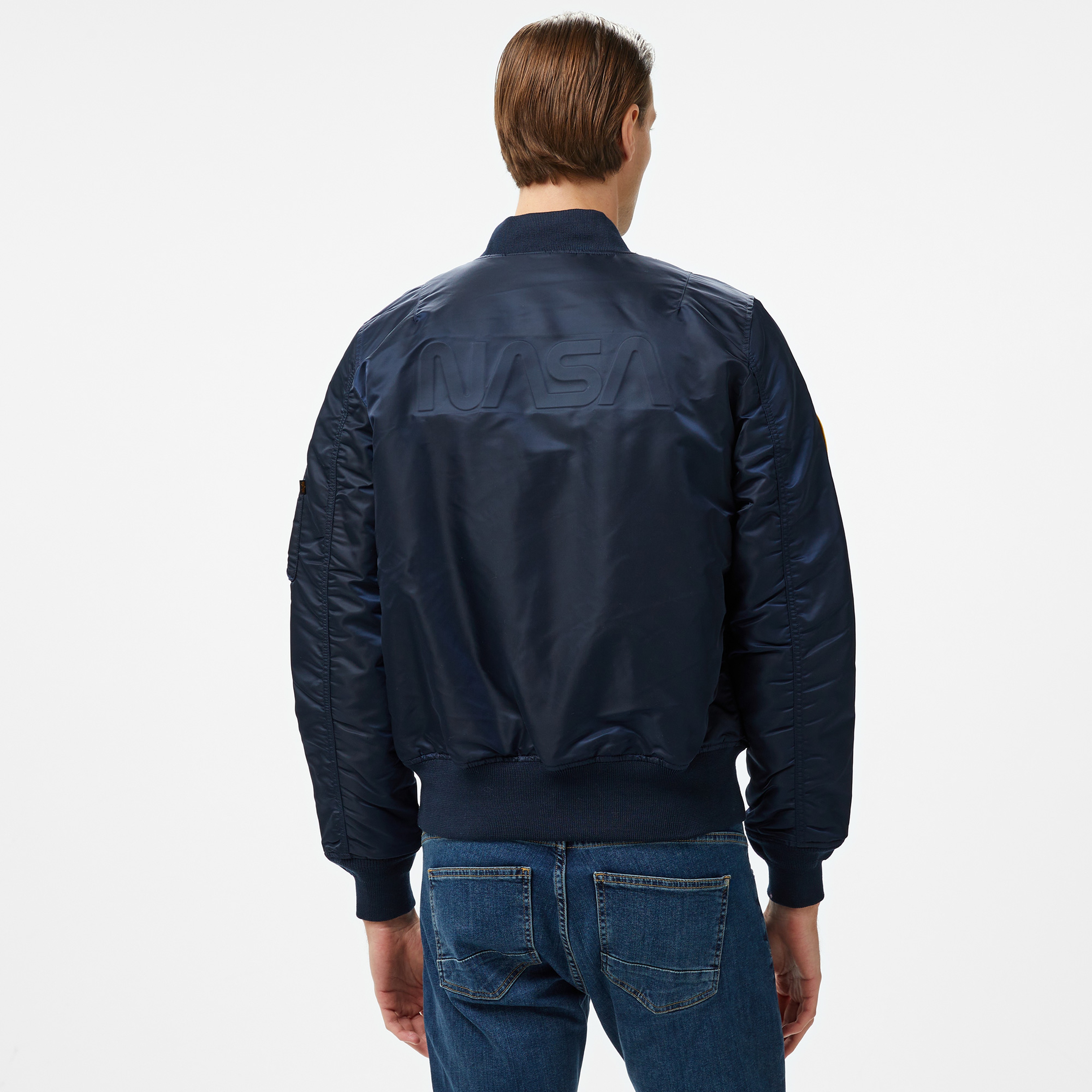 Alpha Industries  Nasa Ma-1 Flight Gen Unisex Mavi Ceket