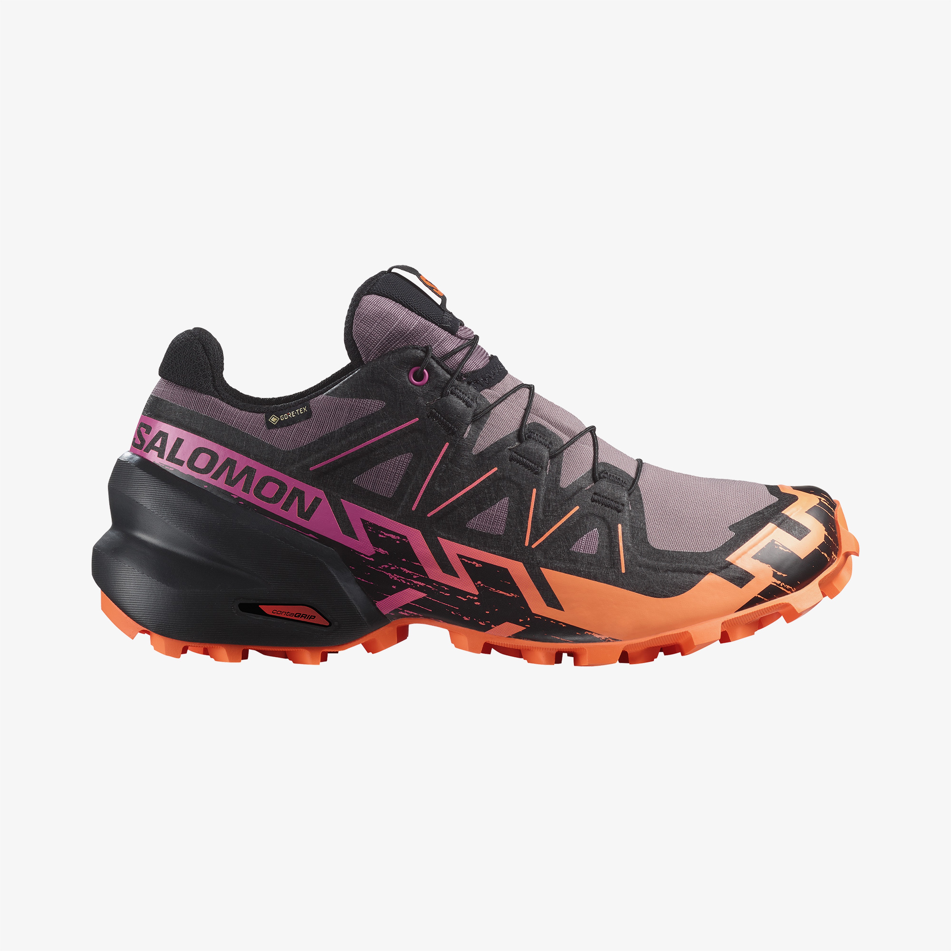 Salomon Speedcross 6 Gore-Tex Kadın Mor Outdoor Ayakkabı