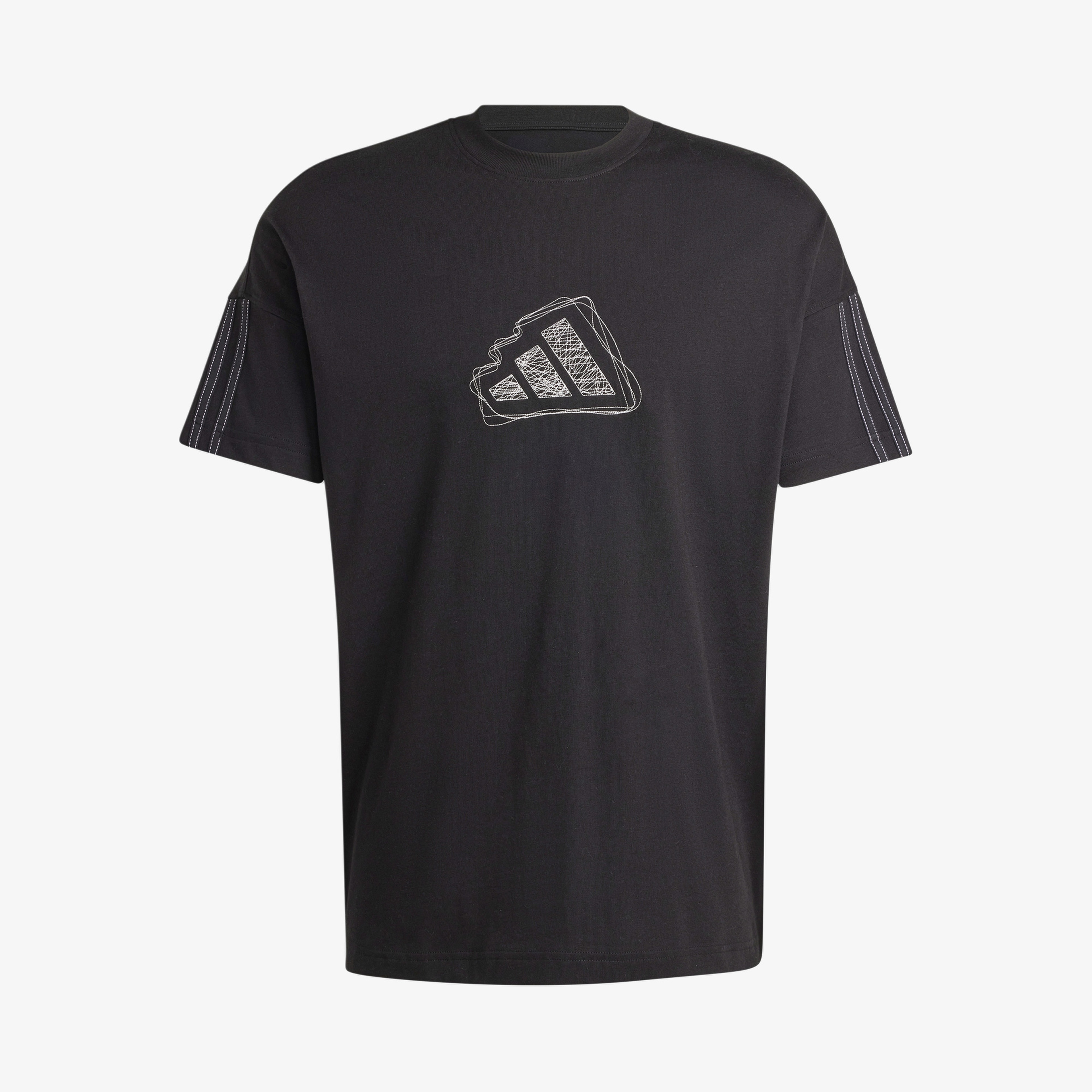 adidas All Szn Graphic Seasonal Erkek Siyah T-Shirt