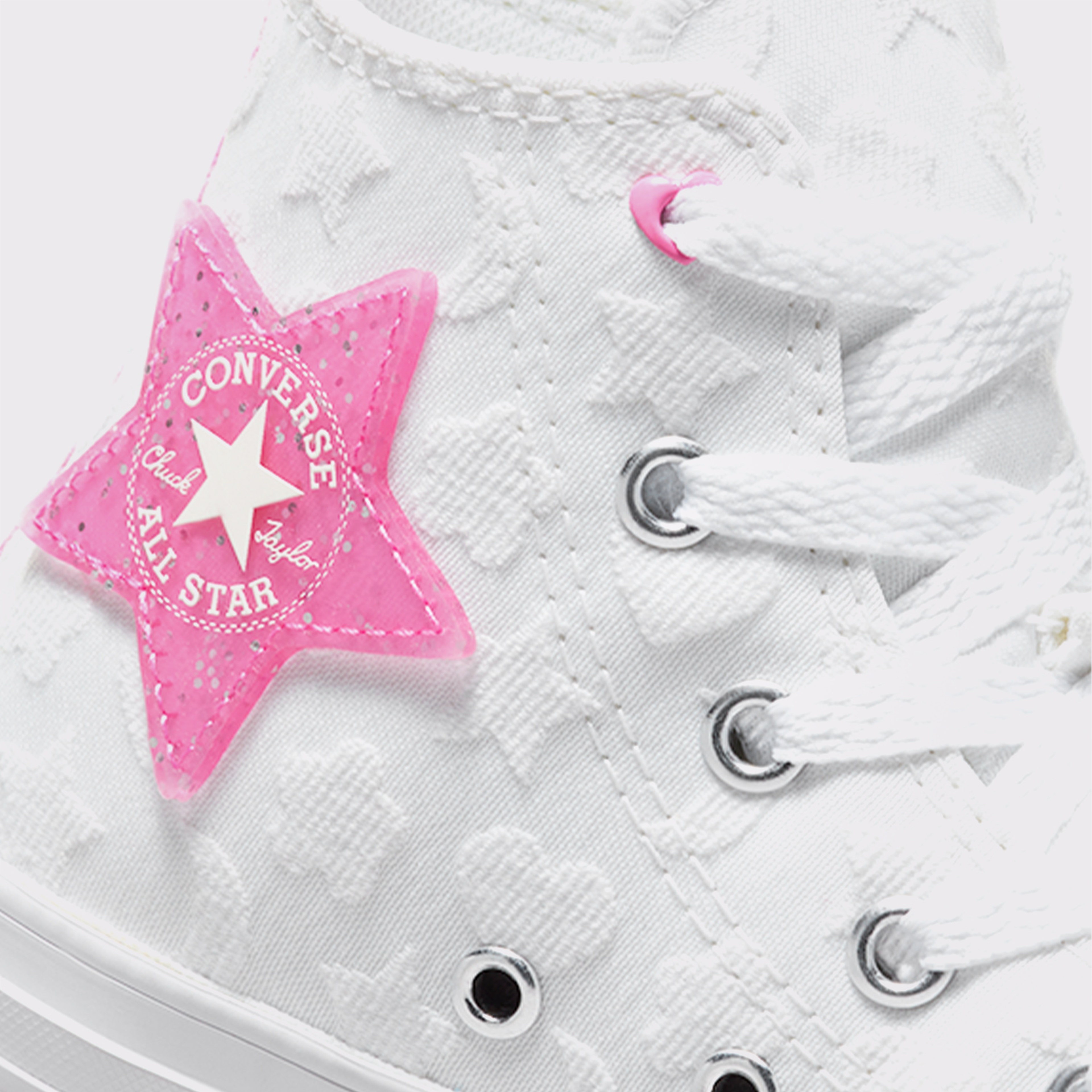 Converse Chuck Taylor All Star Sparkle Çocuk Beyaz Sneaker