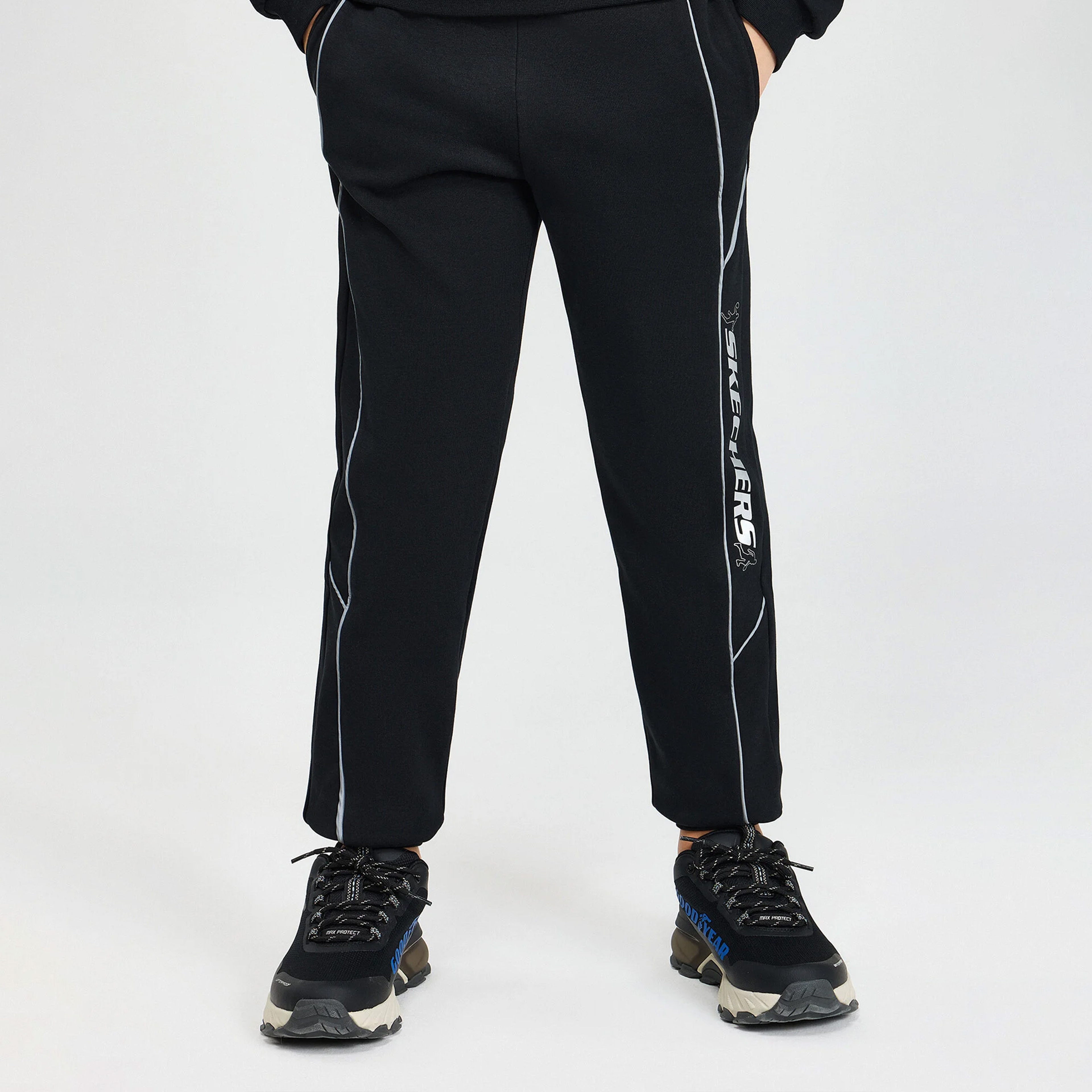 Skechers B 2Xi-Lock Jogger Çocuk Siyah Eşofman Altı