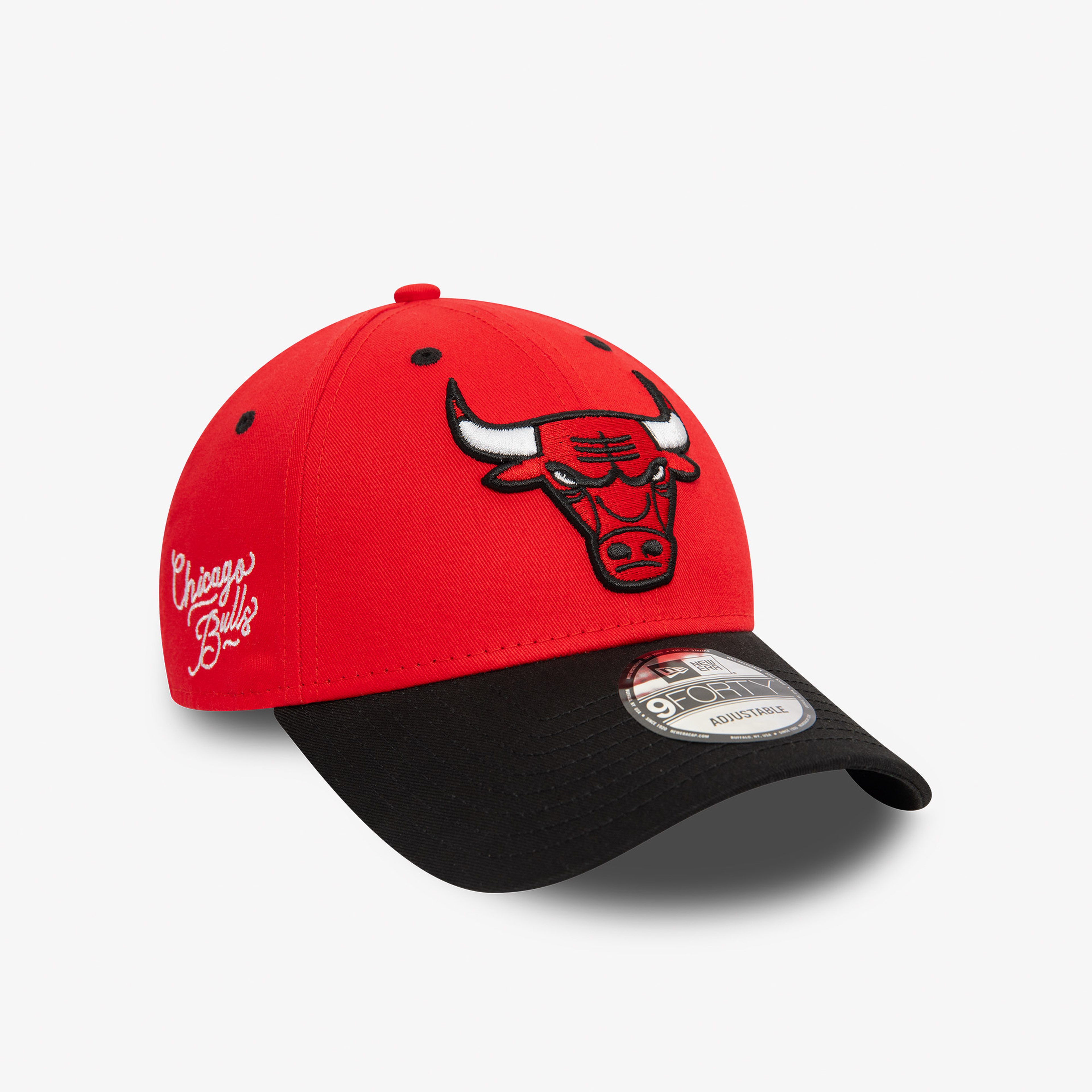 New Era NBA Side Patch 9Forty Chicago Bulls Unisex Kırmızı Şapka