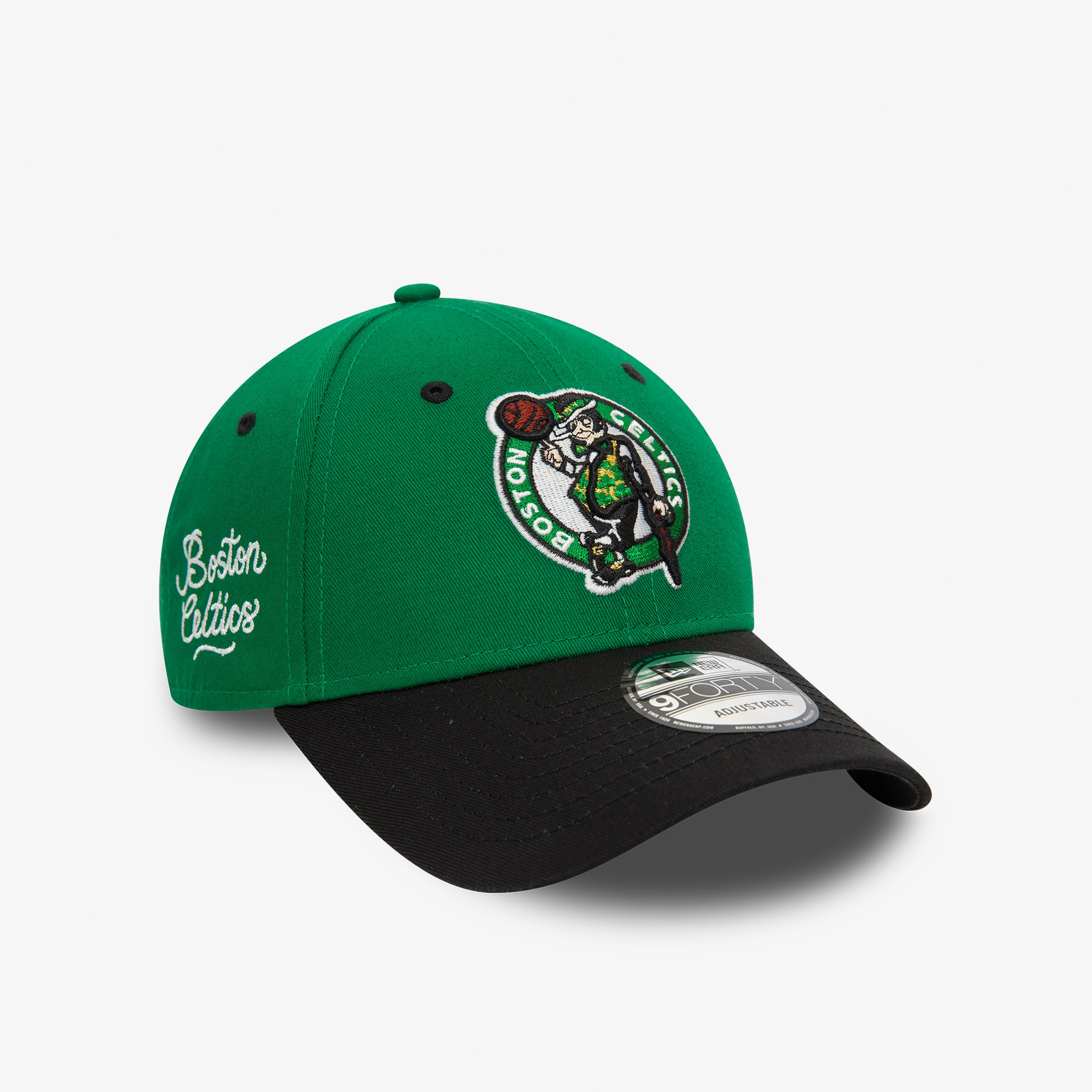 New Era NBA Side Patch 9Forty Boston Celtics Unisex Yeşil Şapka