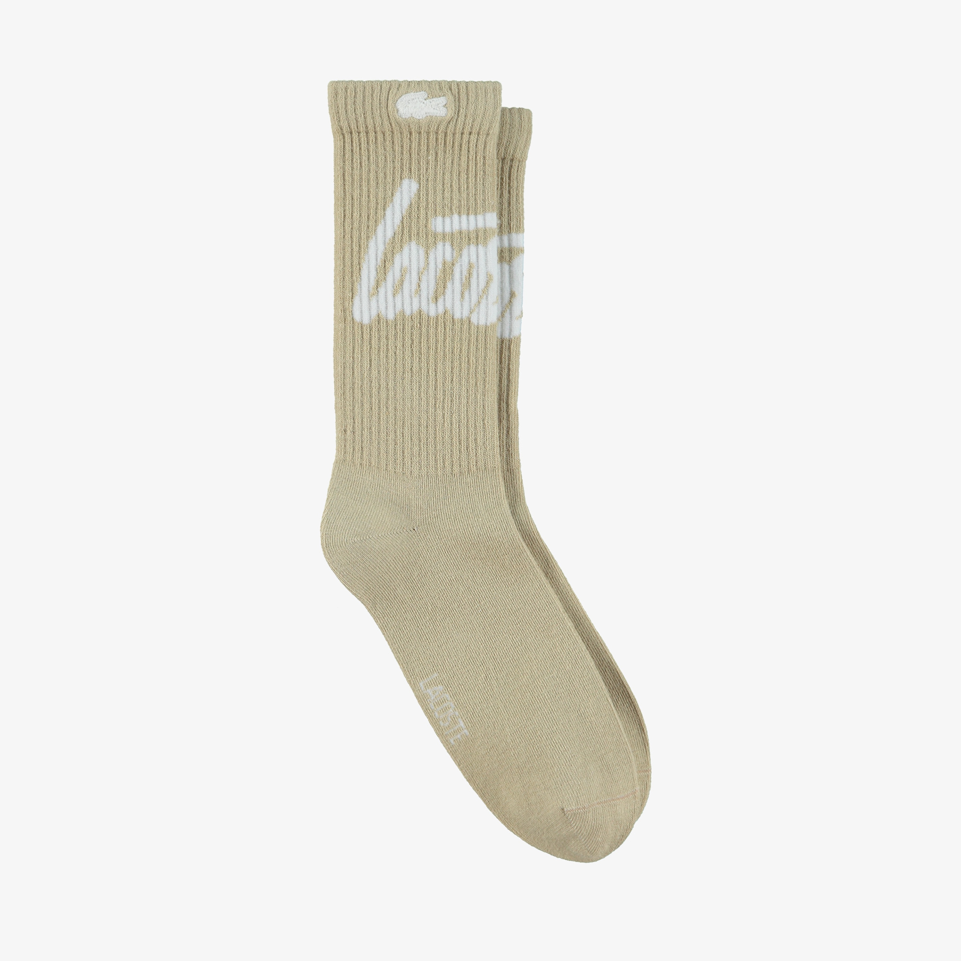 Lacoste x House of SuperStep Unisex Kahverengi Çorap