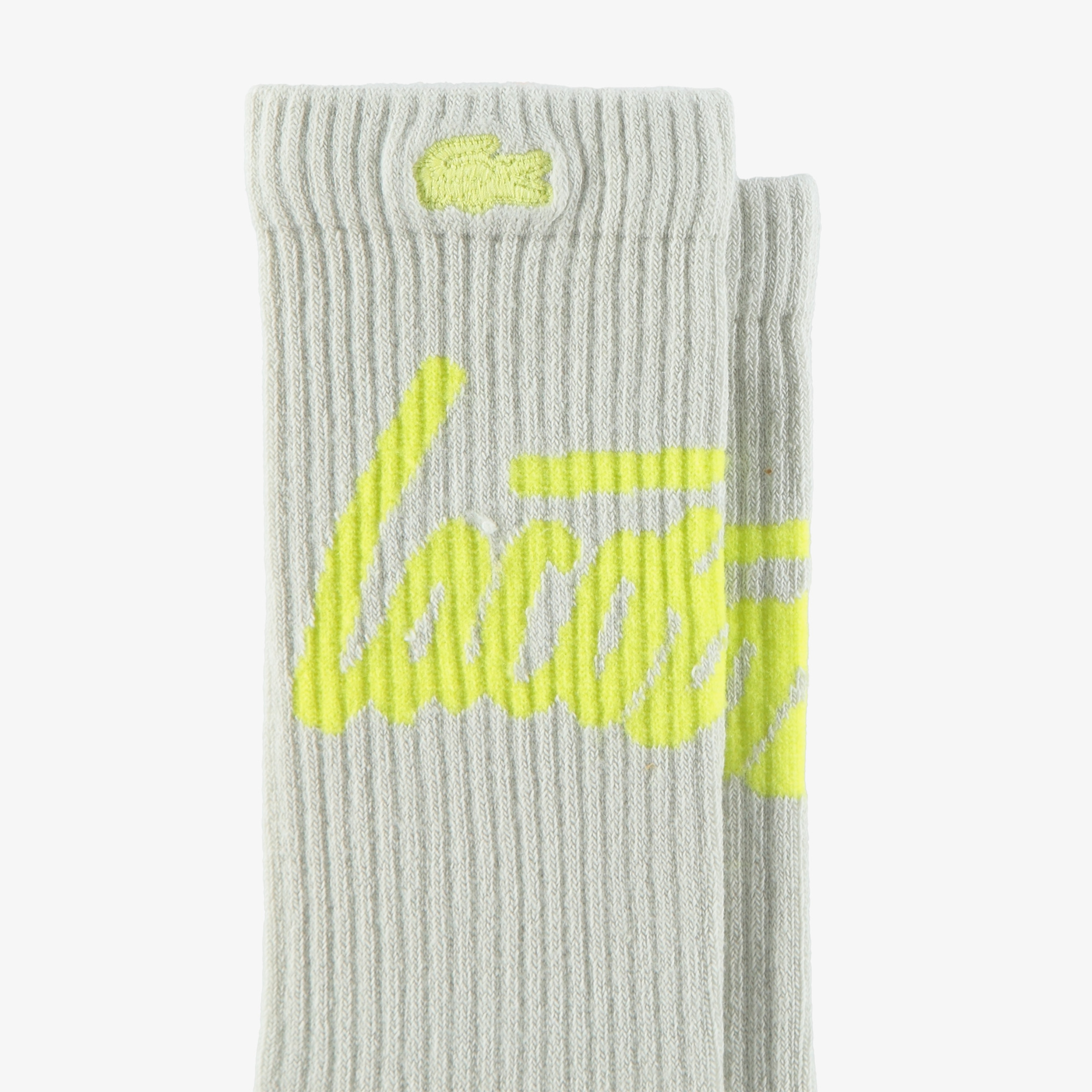 Lacoste x House of SuperStep Unisex Gri Çorap
