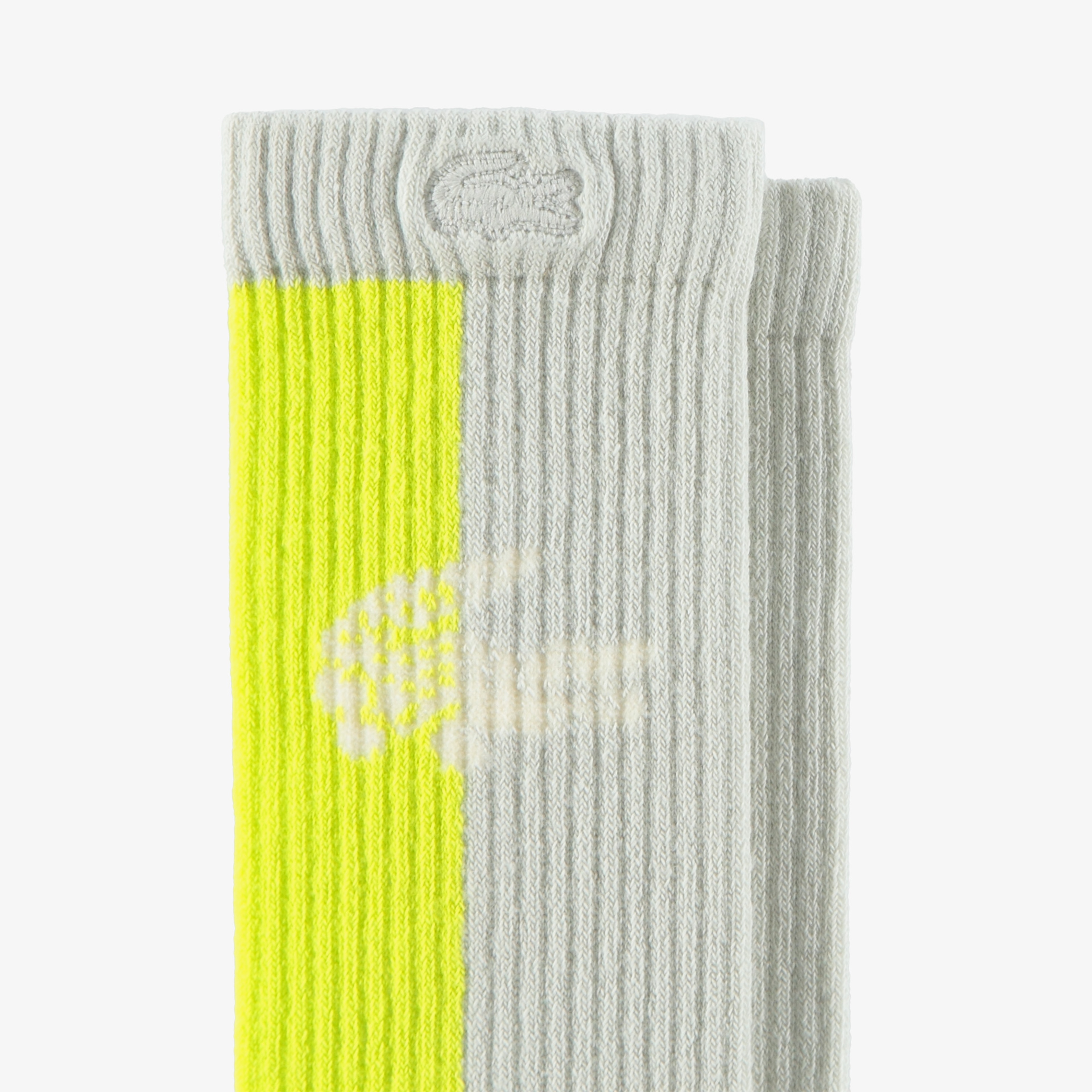 Lacoste x House of SuperStep Unisex Gri Çorap