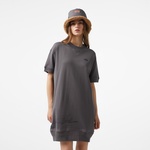 Lacoste x House of SuperStep Kadın Siyah Elbise