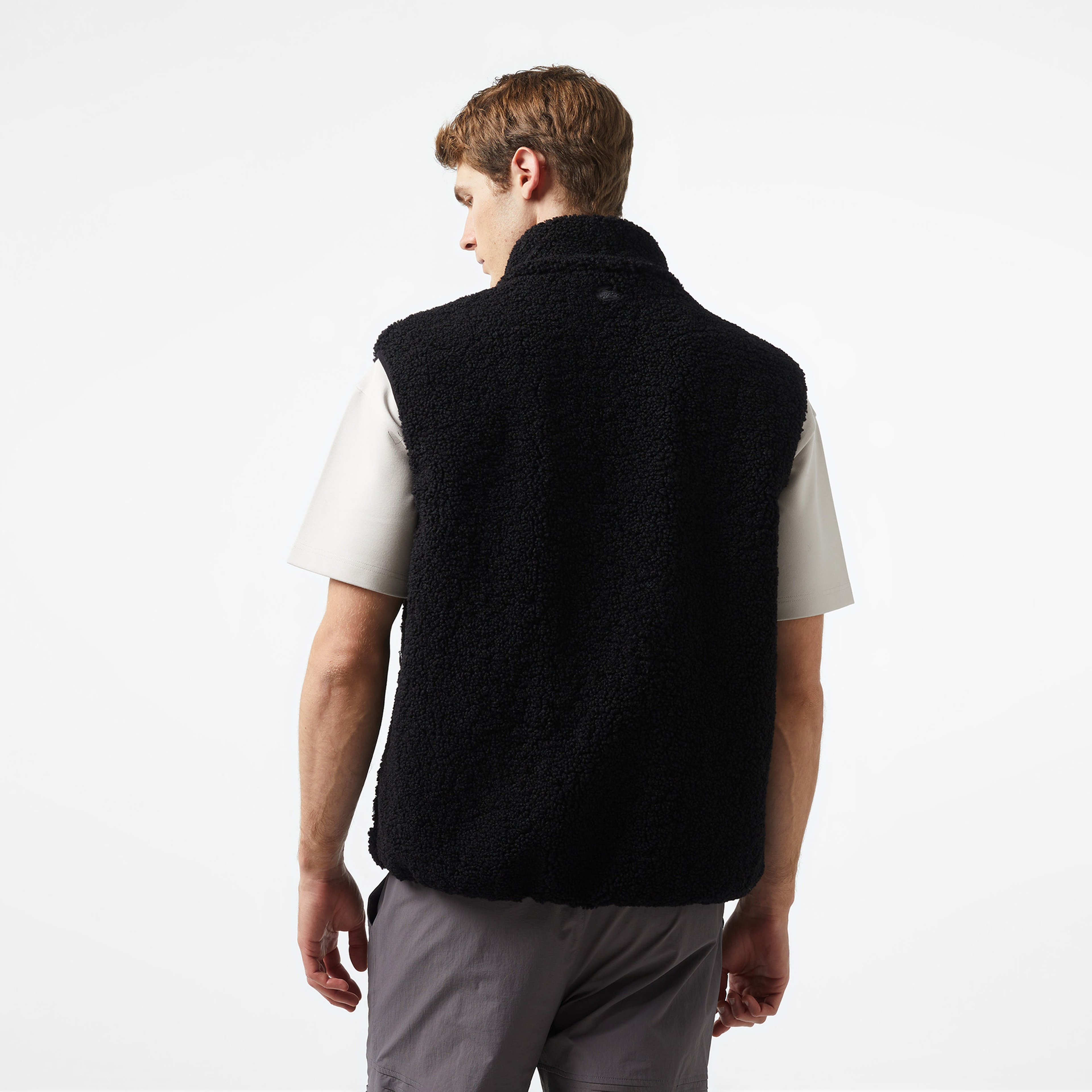 Lacoste x House of SuperStep Erkek Siyah Yelek